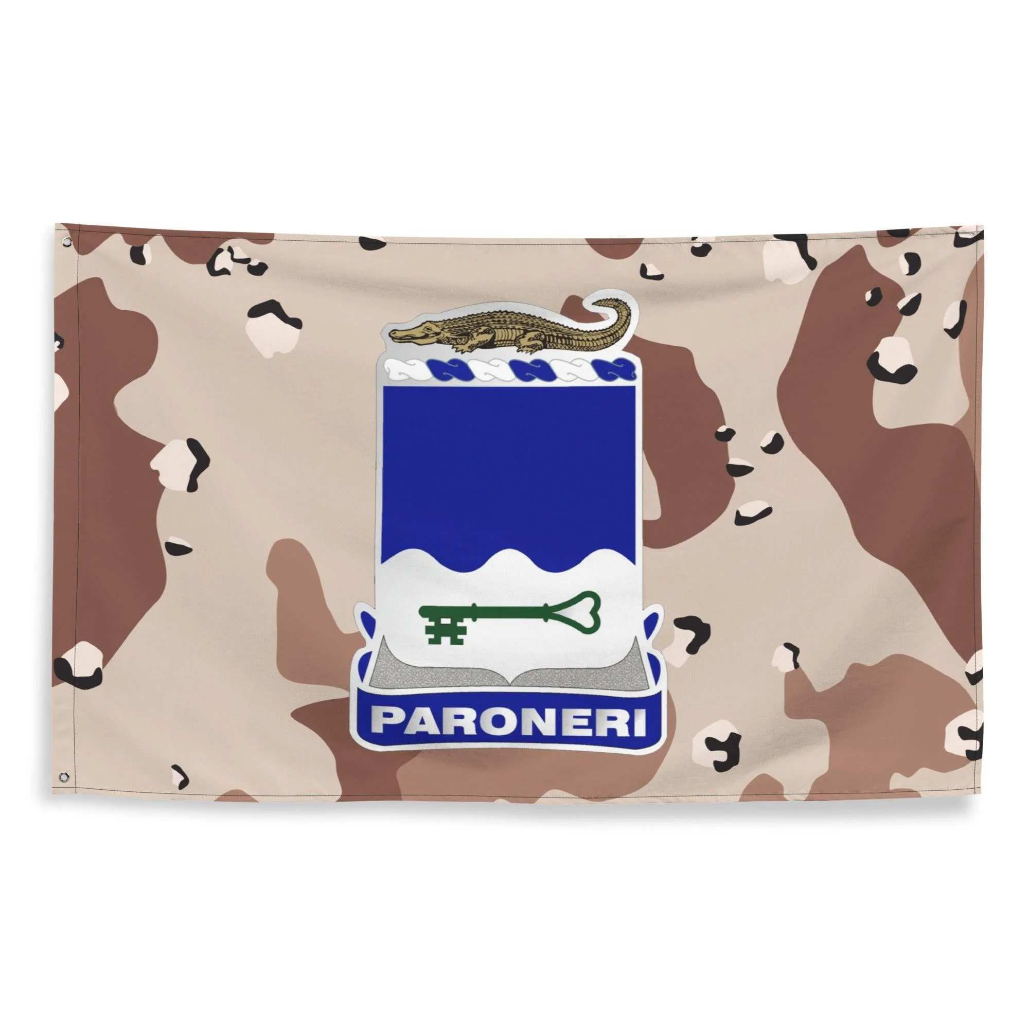 U.S. Army 211th Infantry Regiment Chocolate-Chip Camo Flag - Image 4