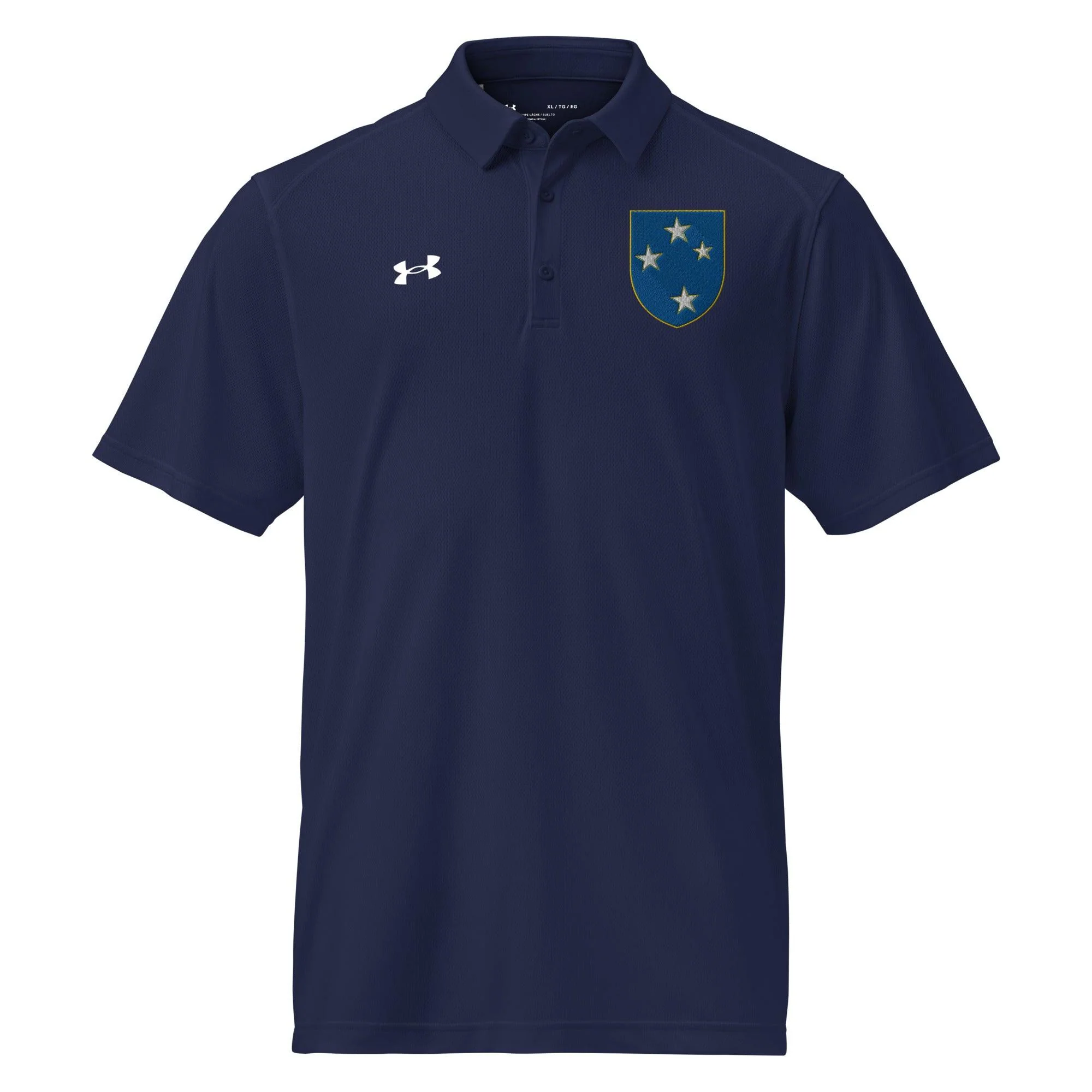 U.S. Army 23rd Infantry Division Embroidered Under Armour® Men's Polo - Image 3