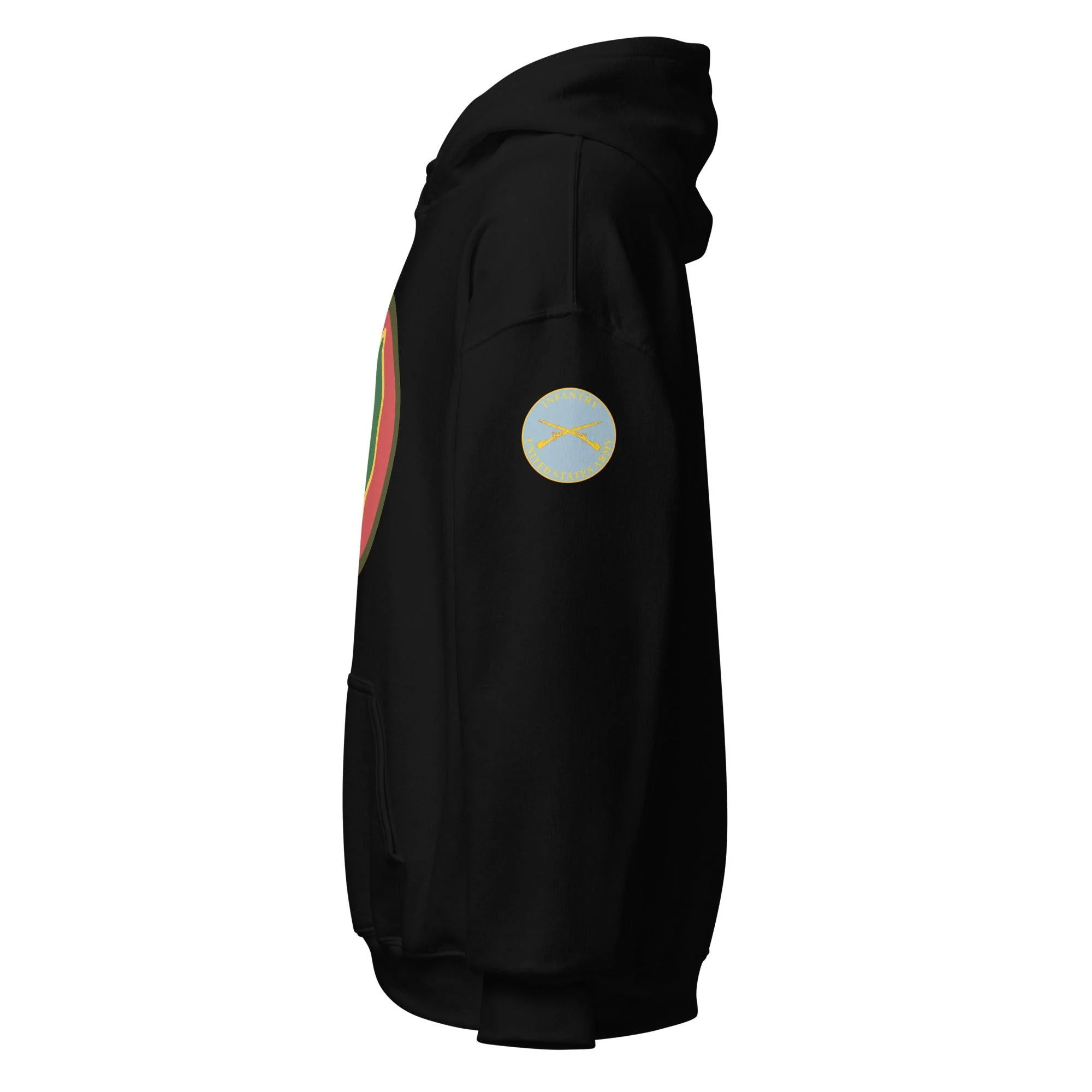 U.S. Army 24th Infantry Division (24ID) Infantry Branch Unisex Hoodie - Image 3