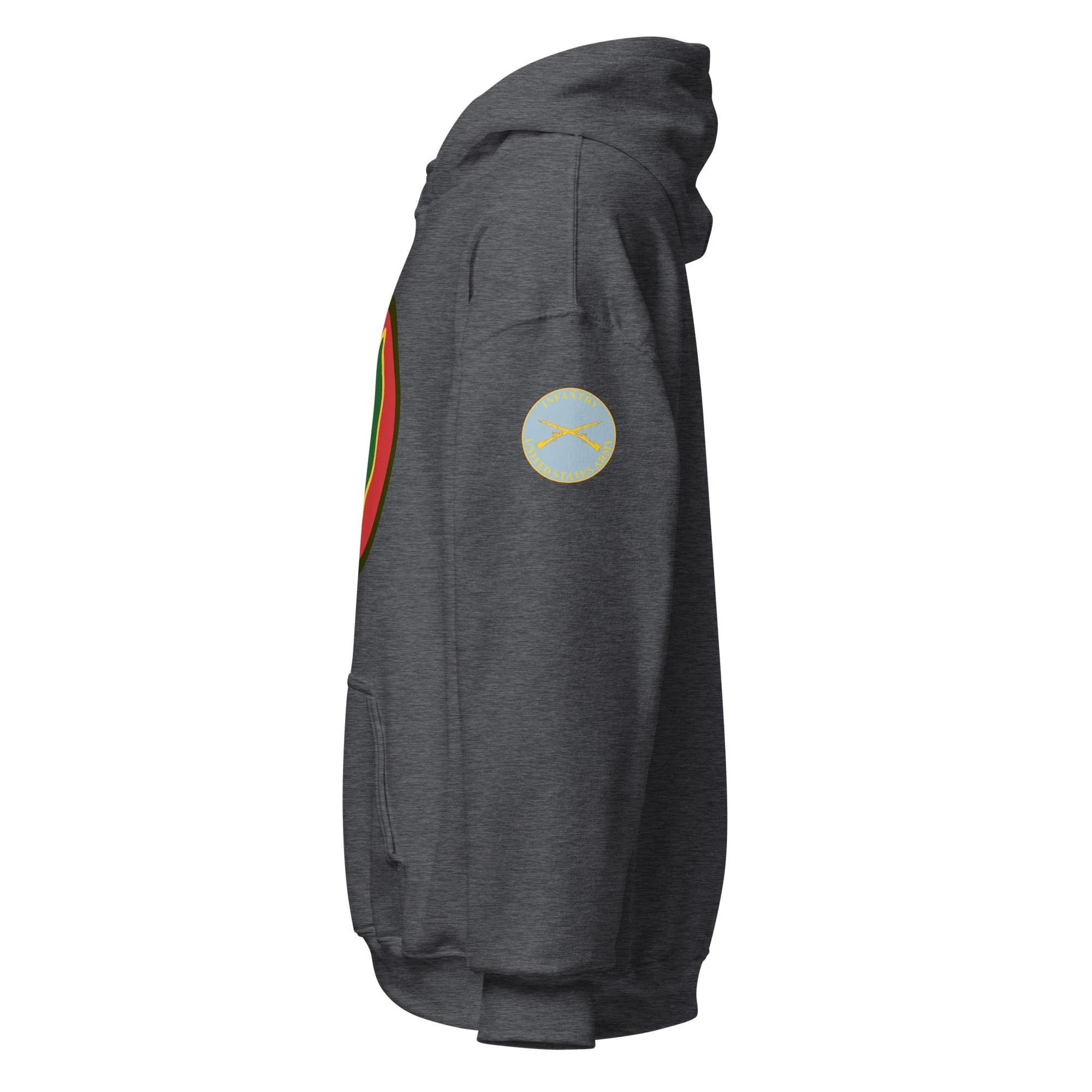 U.S. Army 24th Infantry Division (24ID) Infantry Branch Unisex Hoodie - Image 9