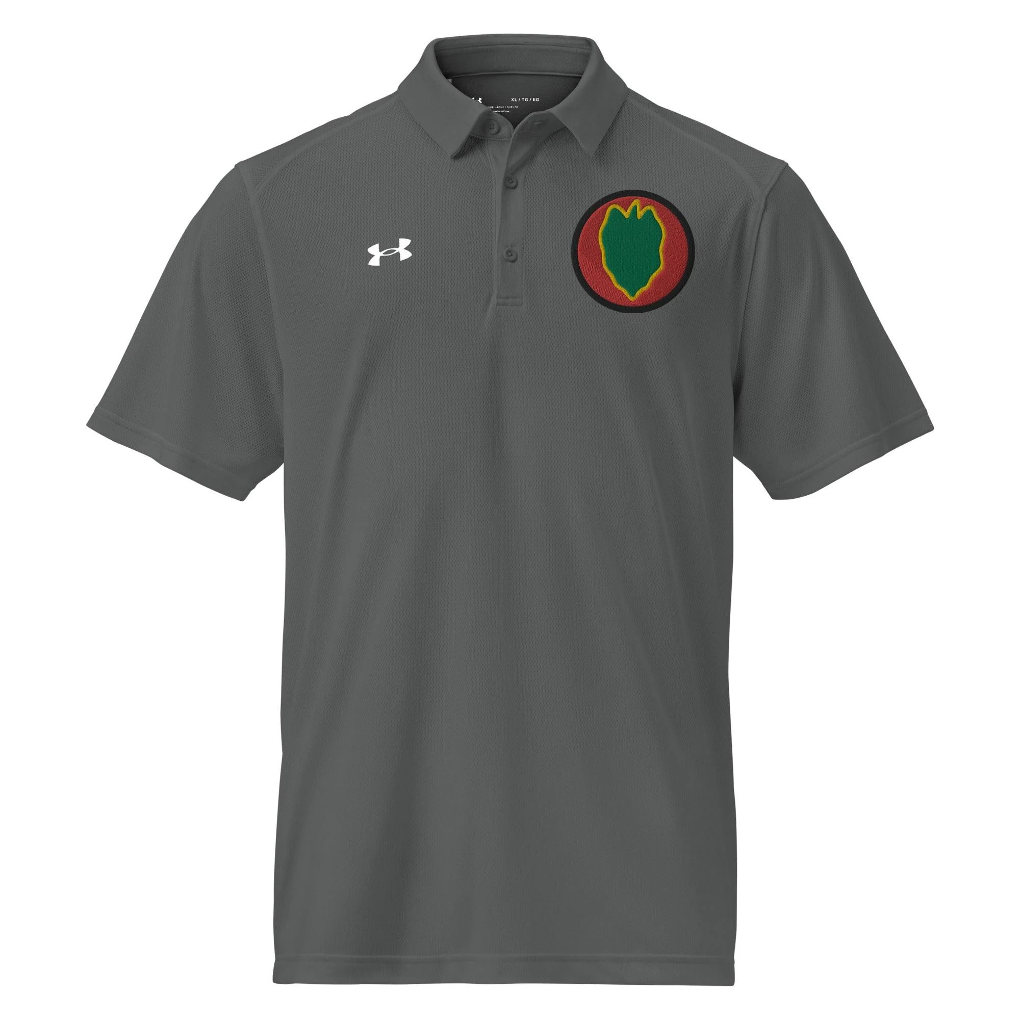 U.S. Army 24th Infantry Division Embroidered Under Armour® Men's Polo - Image 5