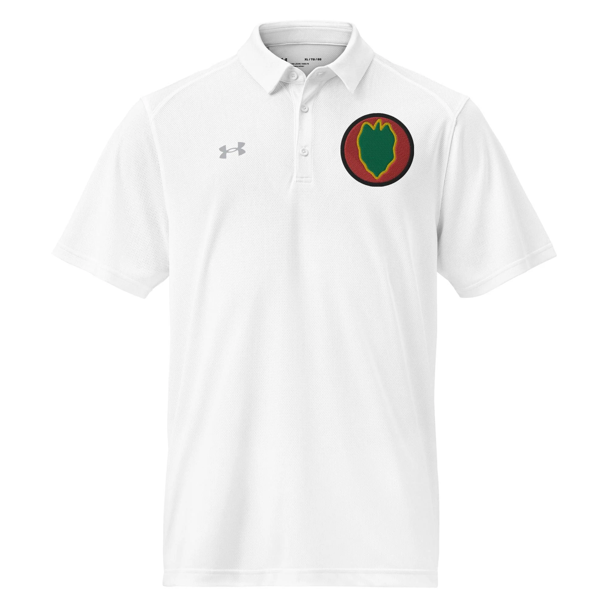 U.S. Army 24th Infantry Division Embroidered Under Armour® Men's Polo - Image 7