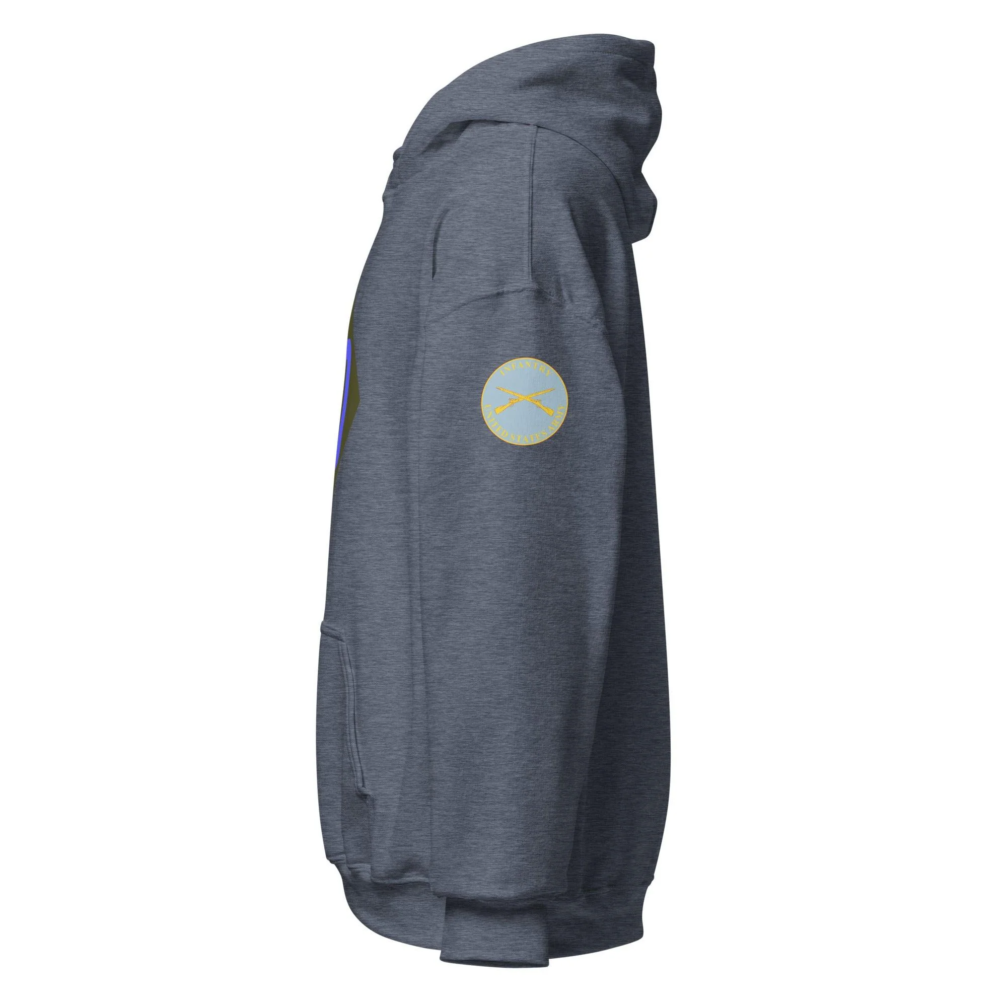 U.S. Army 26th Infantry Division (26ID) Infantry Branch Unisex Hoodie - Image 15