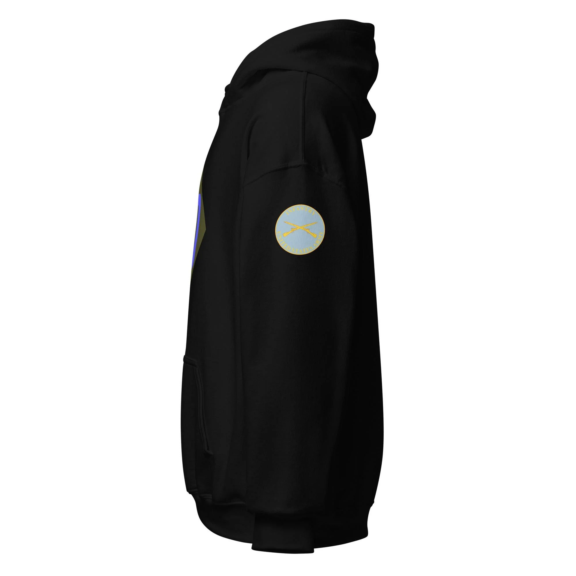 U.S. Army 26th Infantry Division (26ID) Infantry Branch Unisex Hoodie - Image 3
