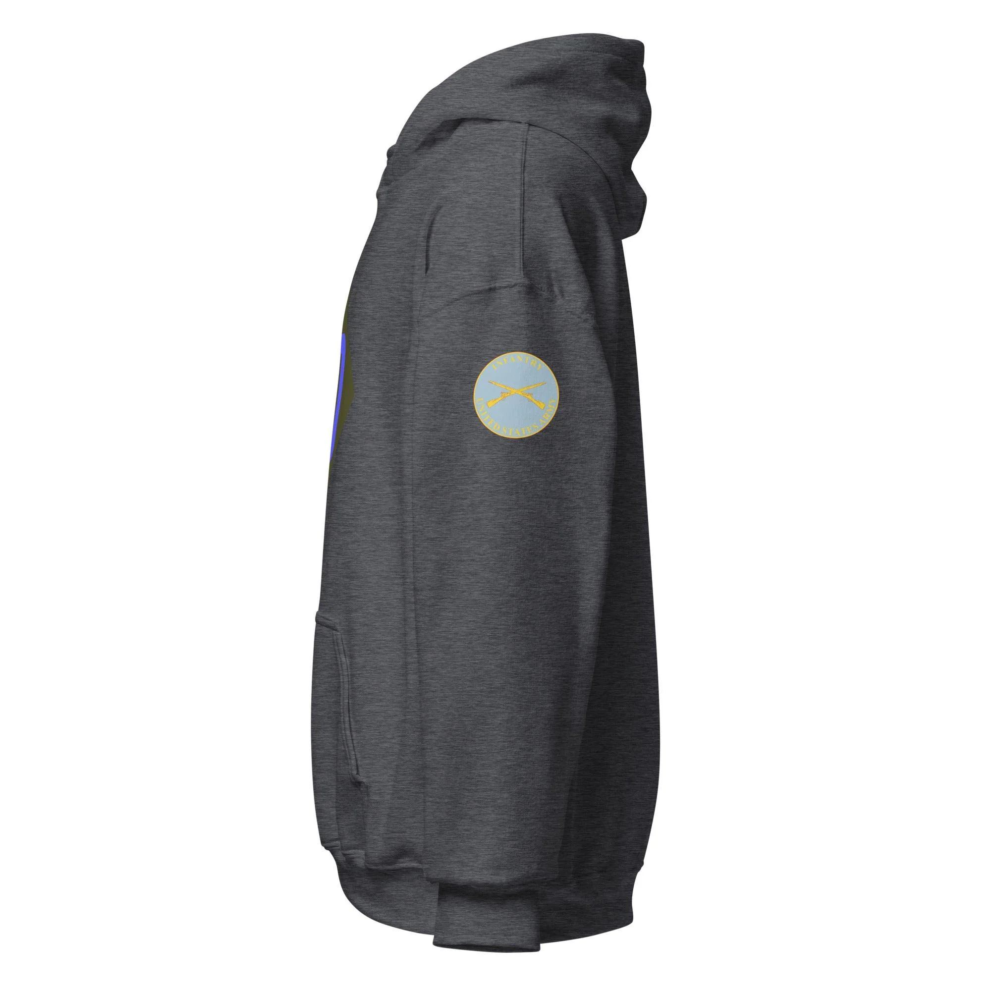 U.S. Army 26th Infantry Division (26ID) Infantry Branch Unisex Hoodie - Image 9