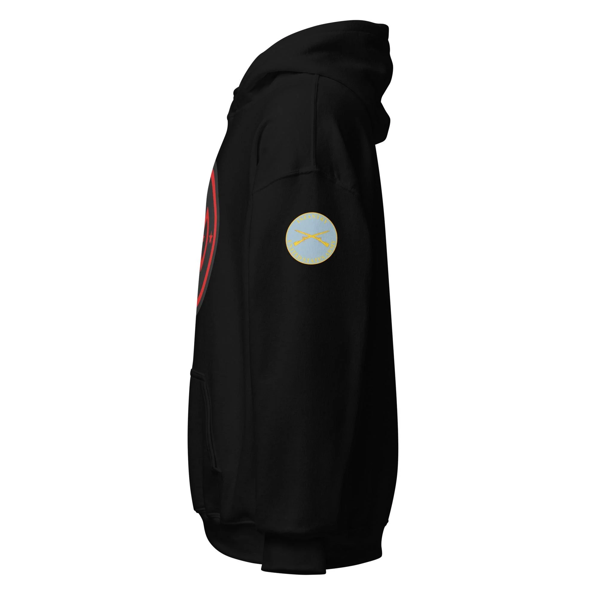 U.S. Army 27th Infantry Division (27ID) Infantry Branch Unisex Hoodie - Image 3