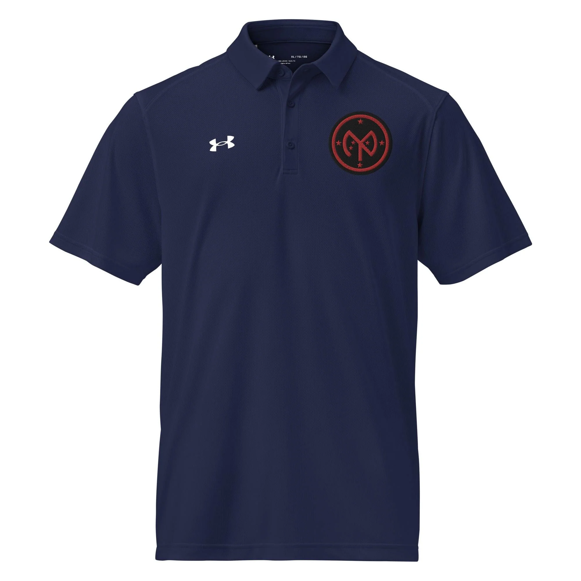 U.S. Army 27th Infantry Division Embroidered Under Armour® Men's Polo - Image 3
