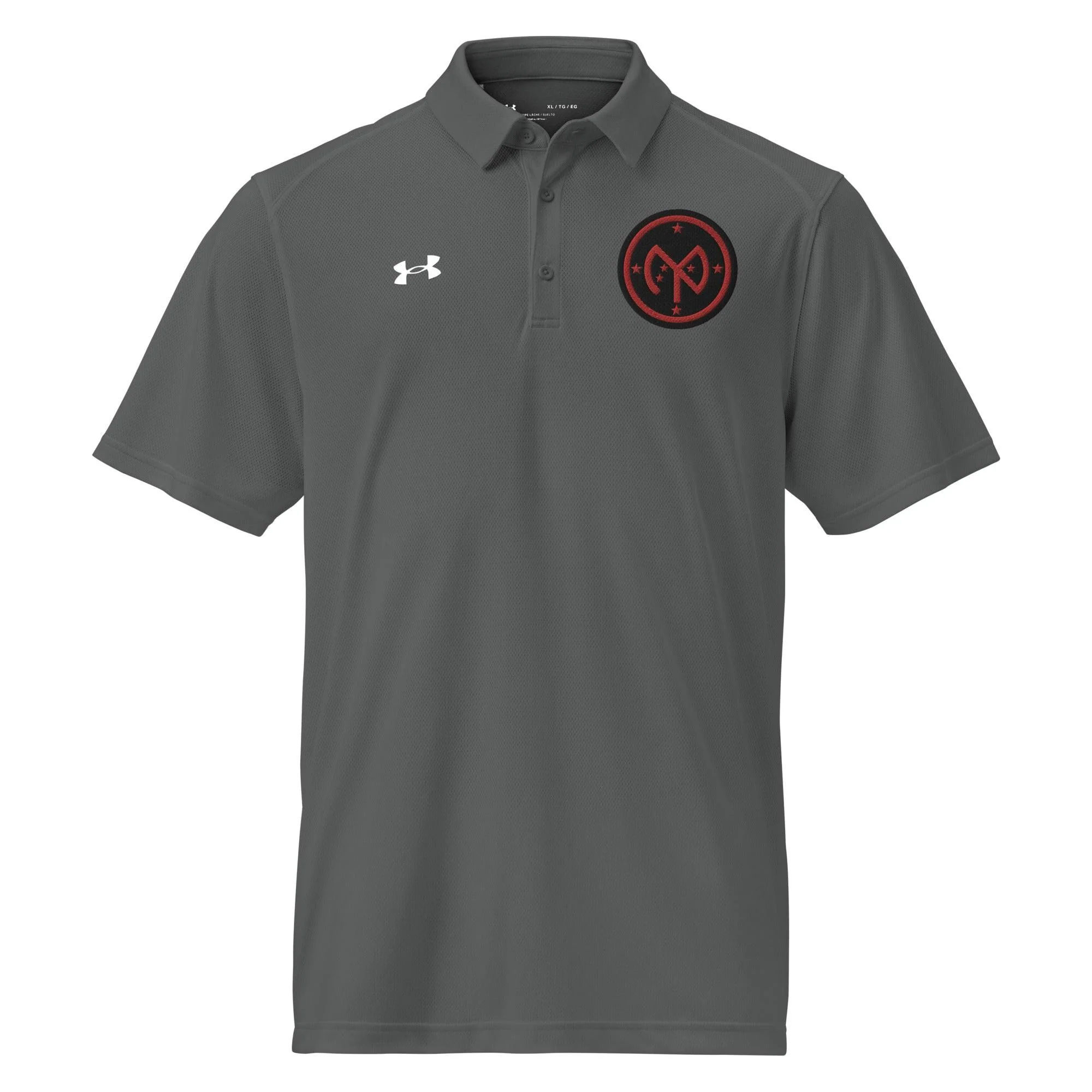 U.S. Army 27th Infantry Division Embroidered Under Armour® Men's Polo - Image 5