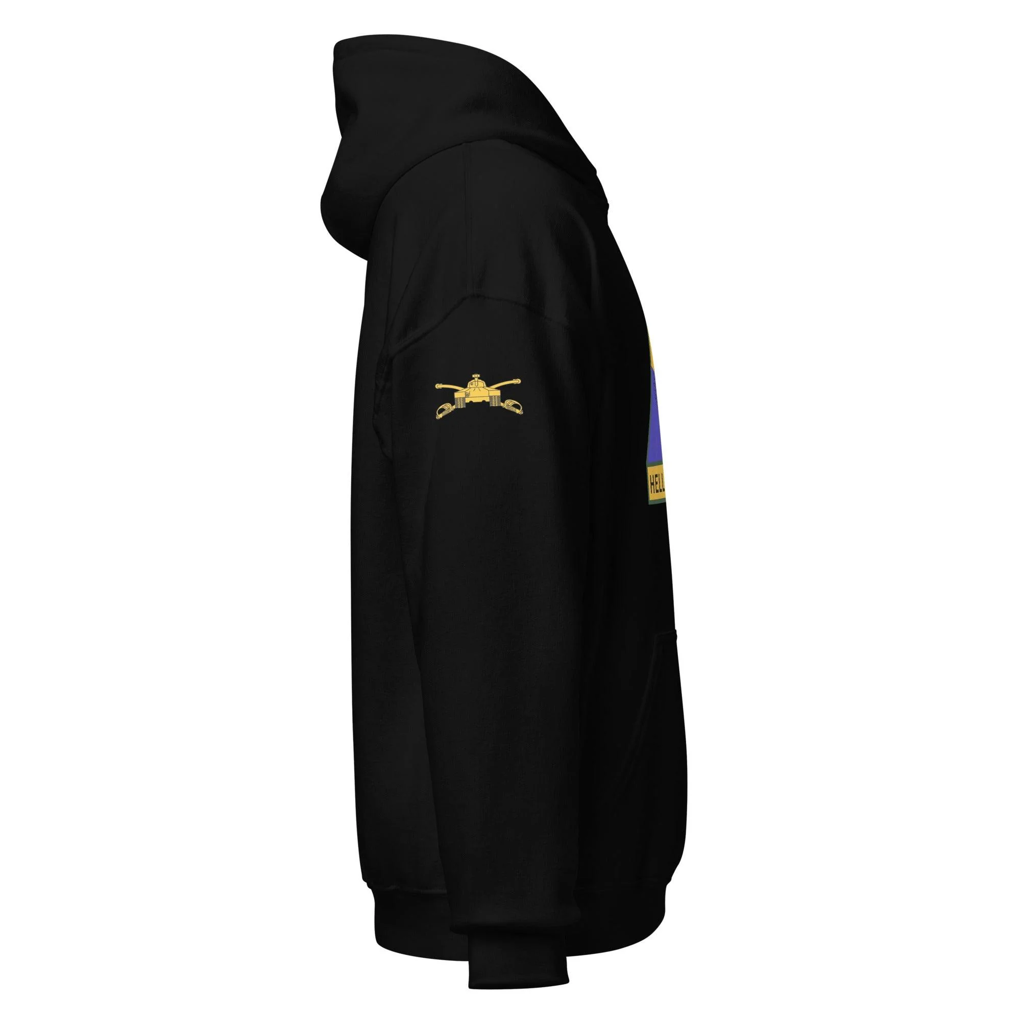 U.S. Army 2nd Armored Division Unisex Hoodie - Image 2