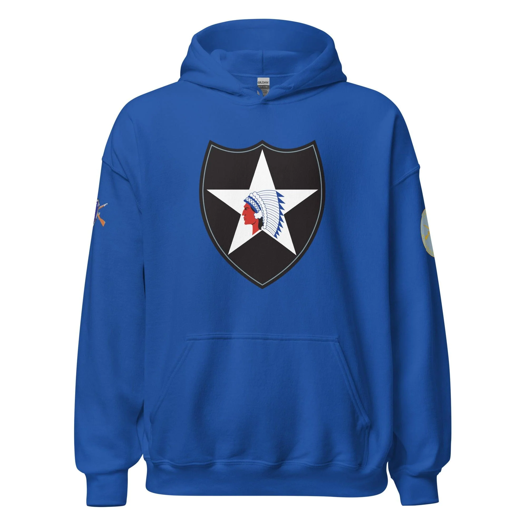 U.S. Army 2nd Infantry Division (2ID) Infantry Branch Unisex Hoodie - Image 10