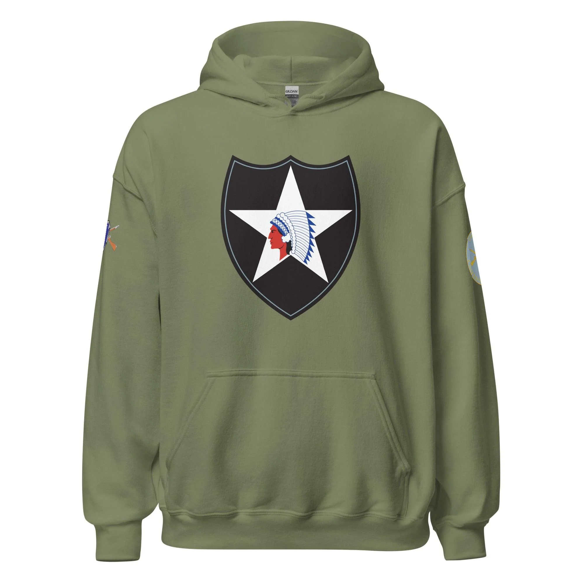 U.S. Army 2nd Infantry Division (2ID) Infantry Branch Unisex Hoodie - Image 16