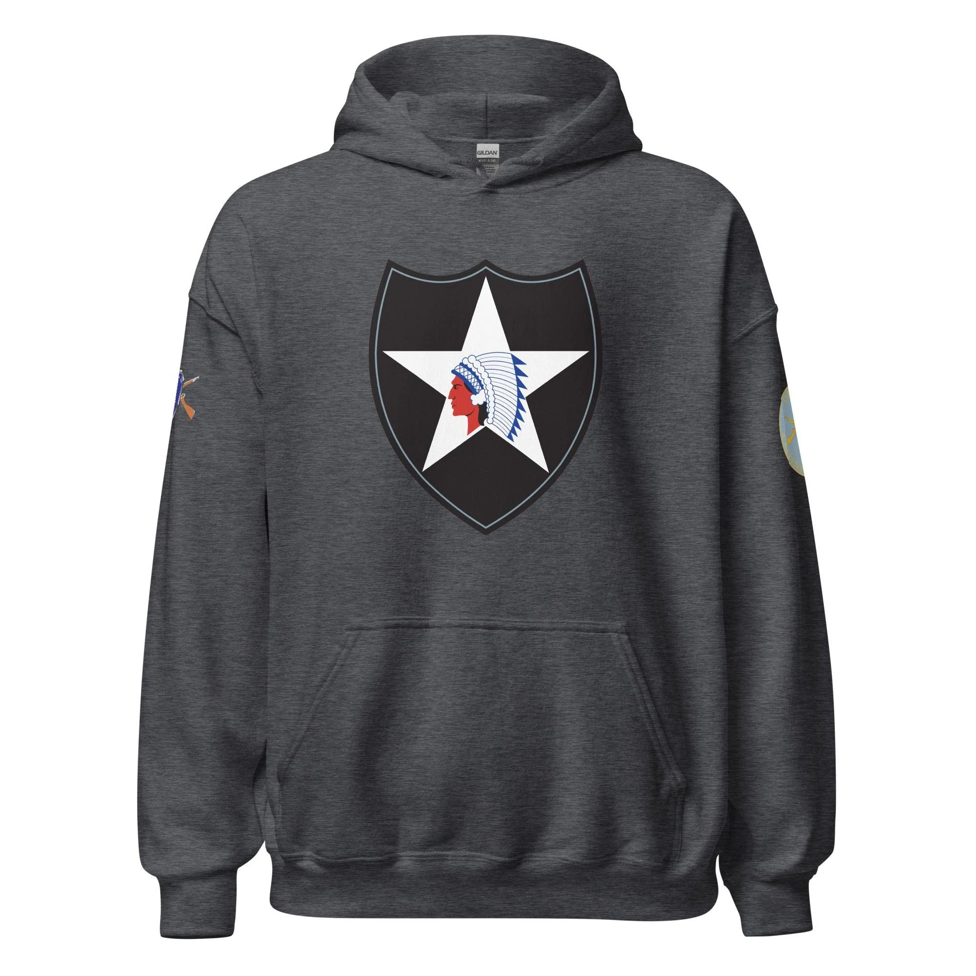 U.S. Army 2nd Infantry Division (2ID) Infantry Branch Unisex Hoodie - Image 7