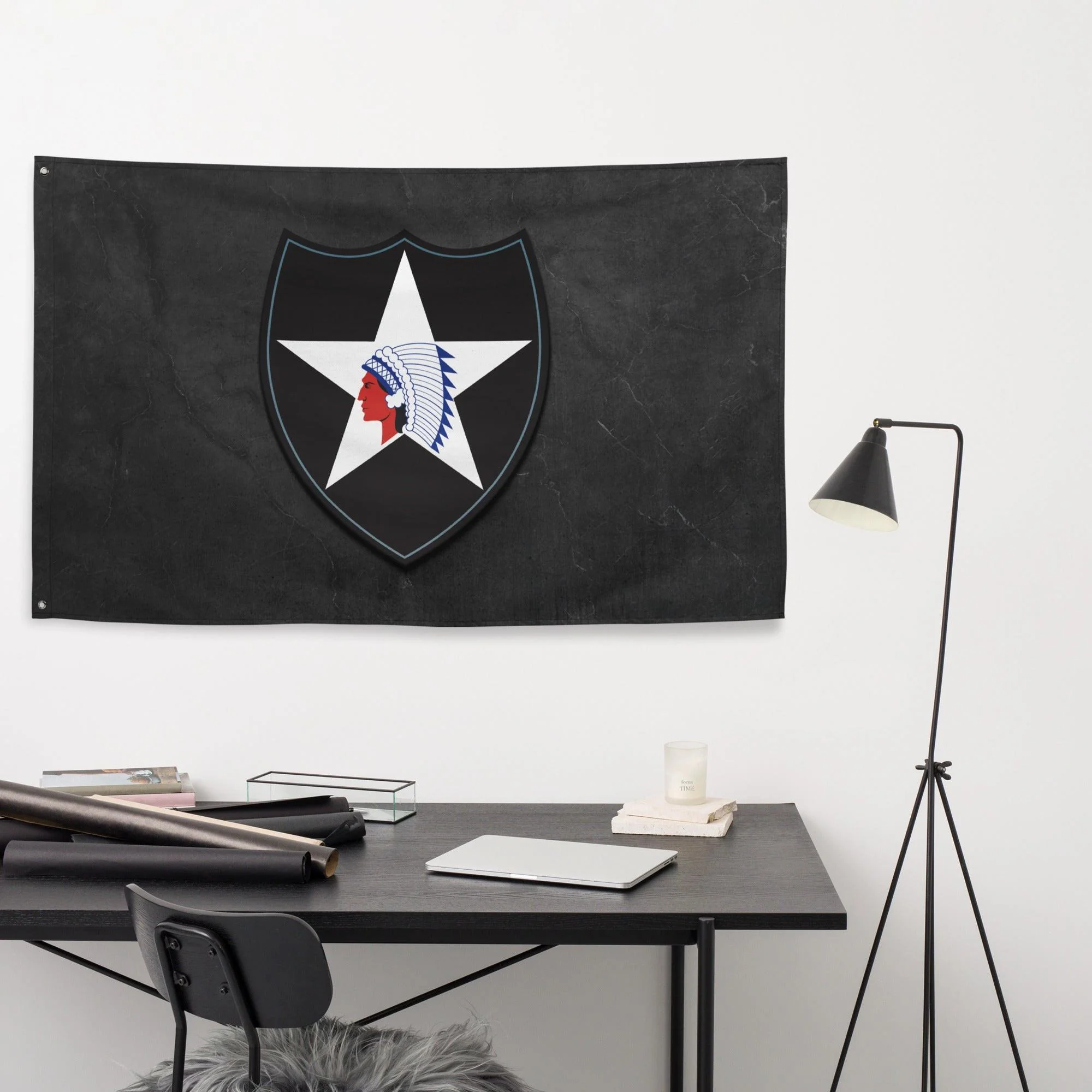 U.S. Army 2nd Infantry Division Flag - Image 2