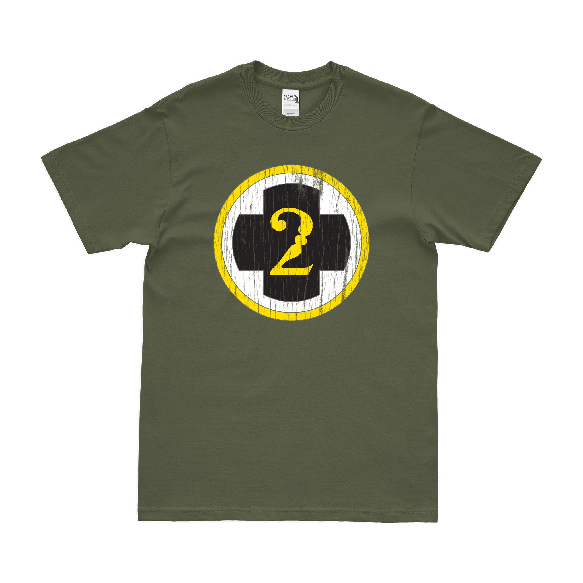 U.S. Army 2nd Medical Brigade Logo T-Shirt - Image 4