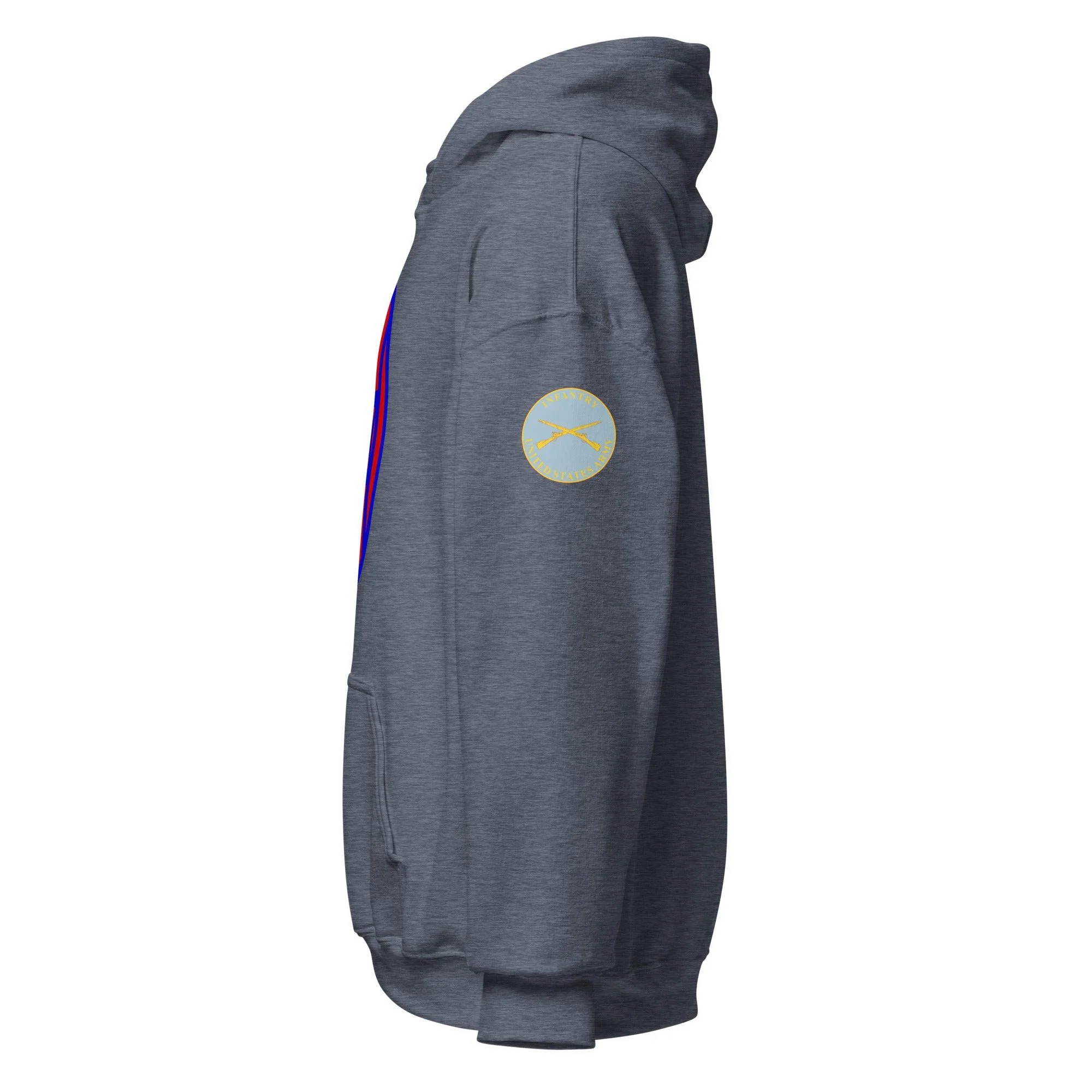 U.S. Army 30th Infantry Division (30ID) Infantry Branch Unisex Hoodie - Image 15