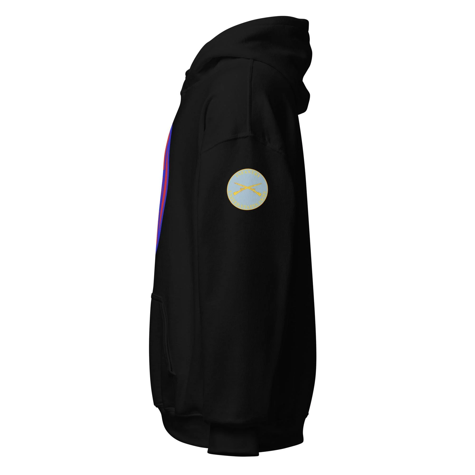 U.S. Army 30th Infantry Division (30ID) Infantry Branch Unisex Hoodie - Image 3