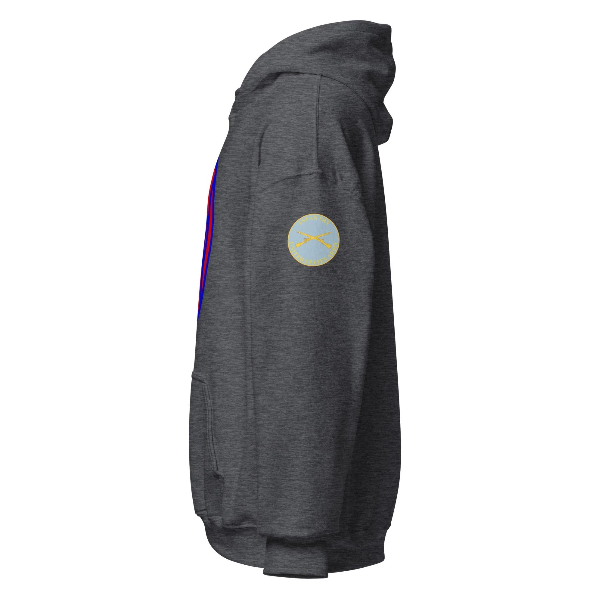 U.S. Army 30th Infantry Division (30ID) Infantry Branch Unisex Hoodie - Image 9