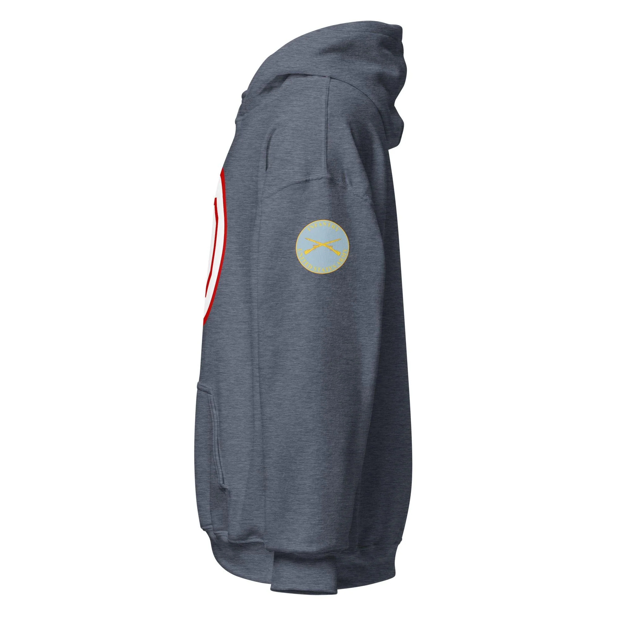 U.S. Army 31st Infantry Division (31ID) Infantry Branch Unisex Hoodie - Image 15