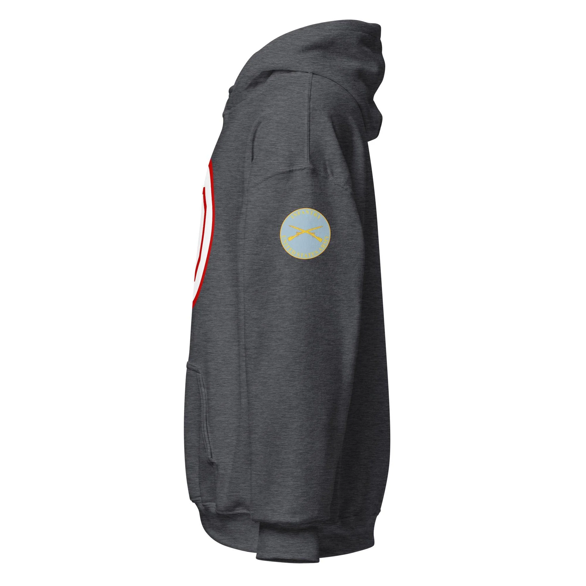 U.S. Army 31st Infantry Division (31ID) Infantry Branch Unisex Hoodie - Image 9