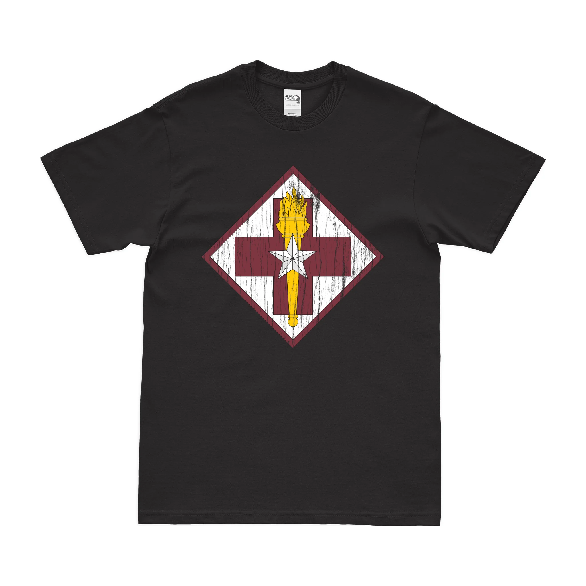 U.S. Army 32nd Medical Brigade Logo T-Shirt - Image 3