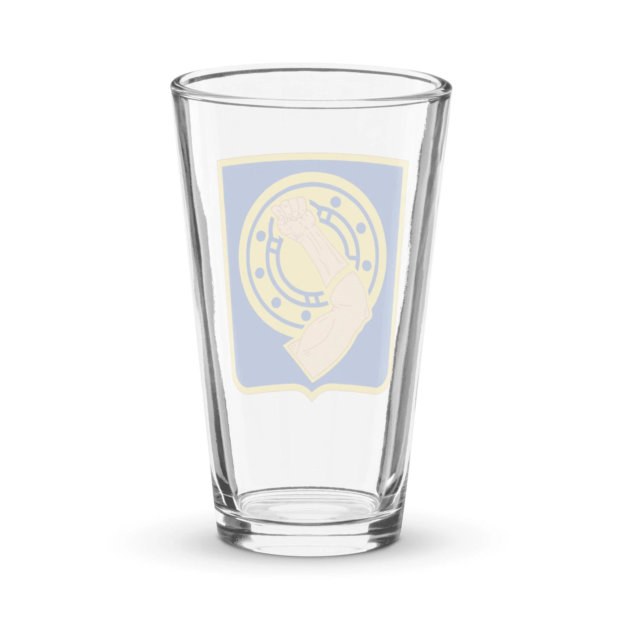 U.S. Army 34th Armor Regiment Beer Pint Glass - Image 2