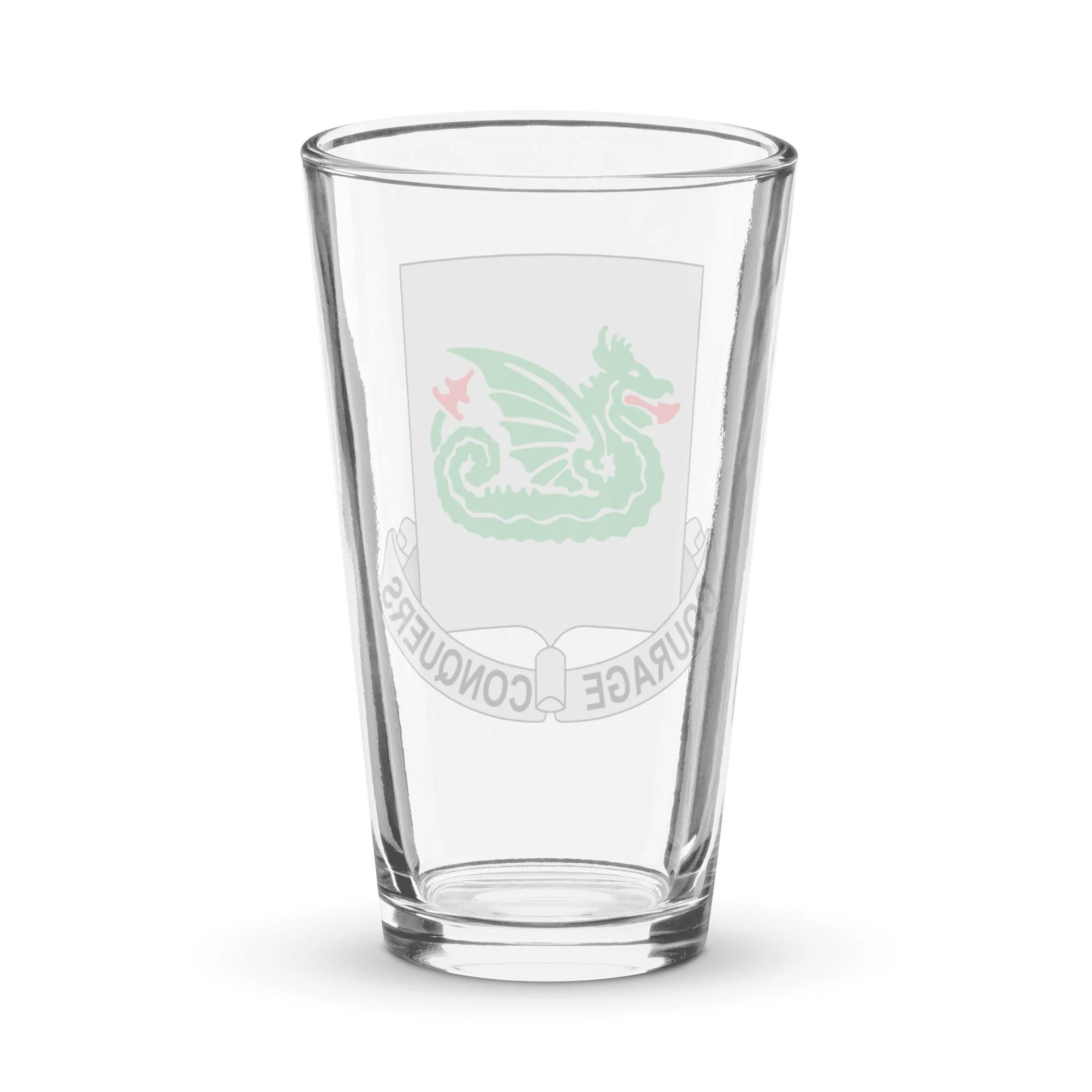 U.S. Army 37th Armor Regiment Beer Pint Glass - Image 2
