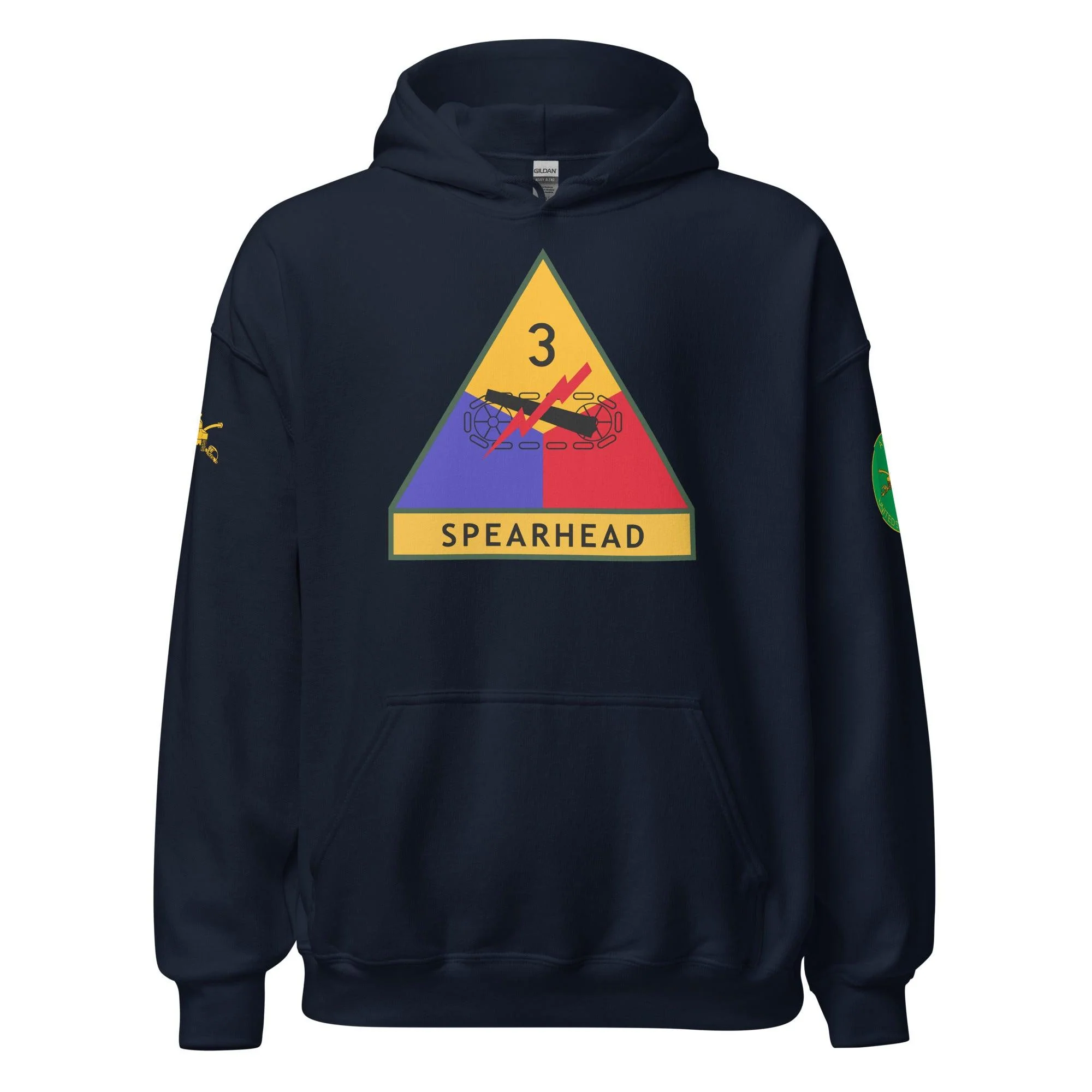 U.S. Army 3rd Armored Division Unisex Hoodie - Image 5