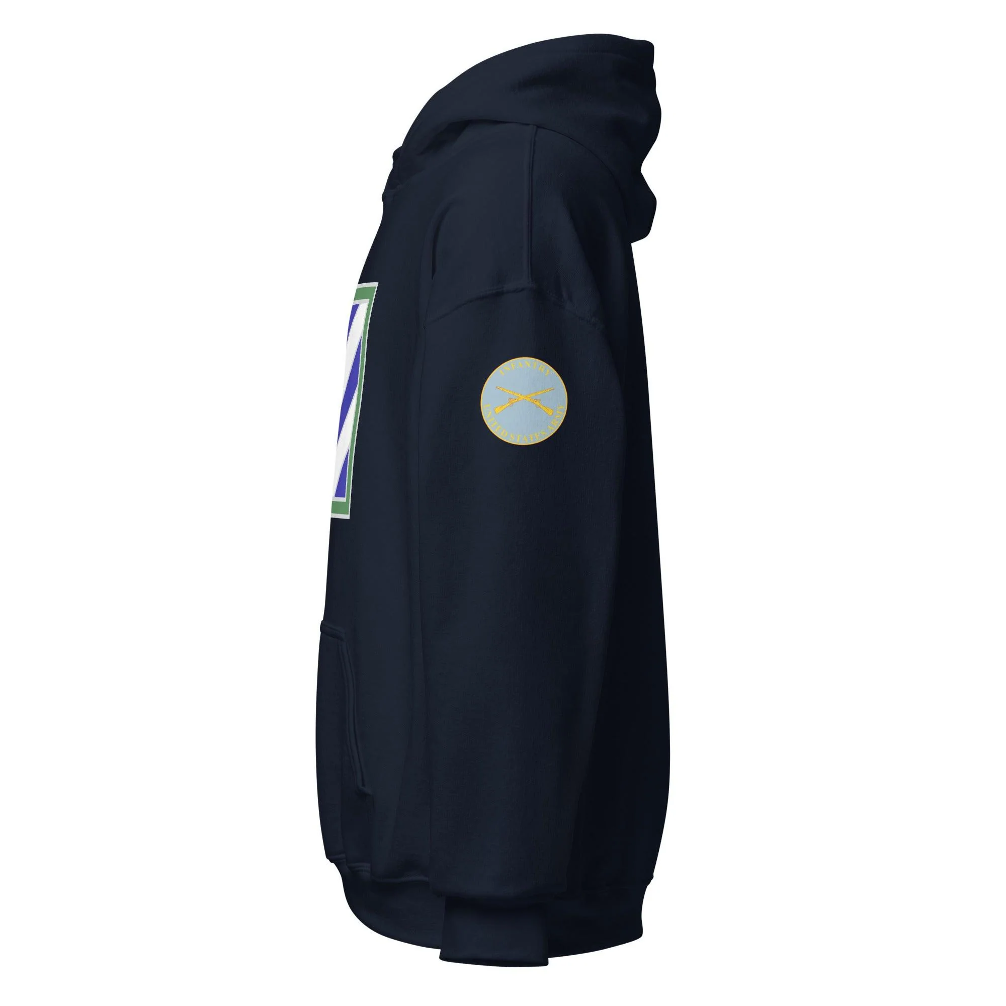 U.S. Army 3rd Infantry Division (3ID) Infantry Branch Unisex Hoodie - Image 8