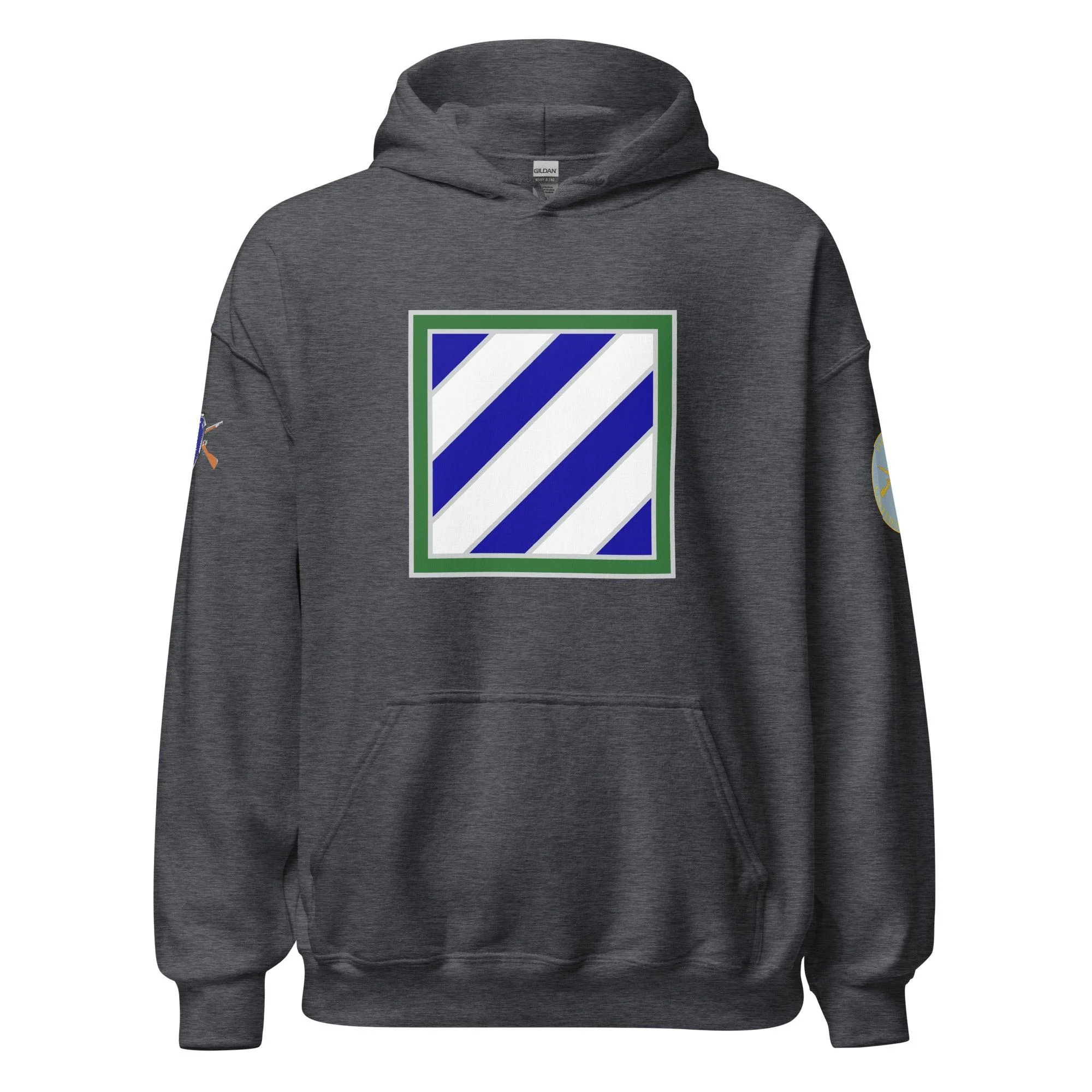 U.S. Army 3rd Infantry Division (3ID) Infantry Branch Unisex Hoodie - Image 9
