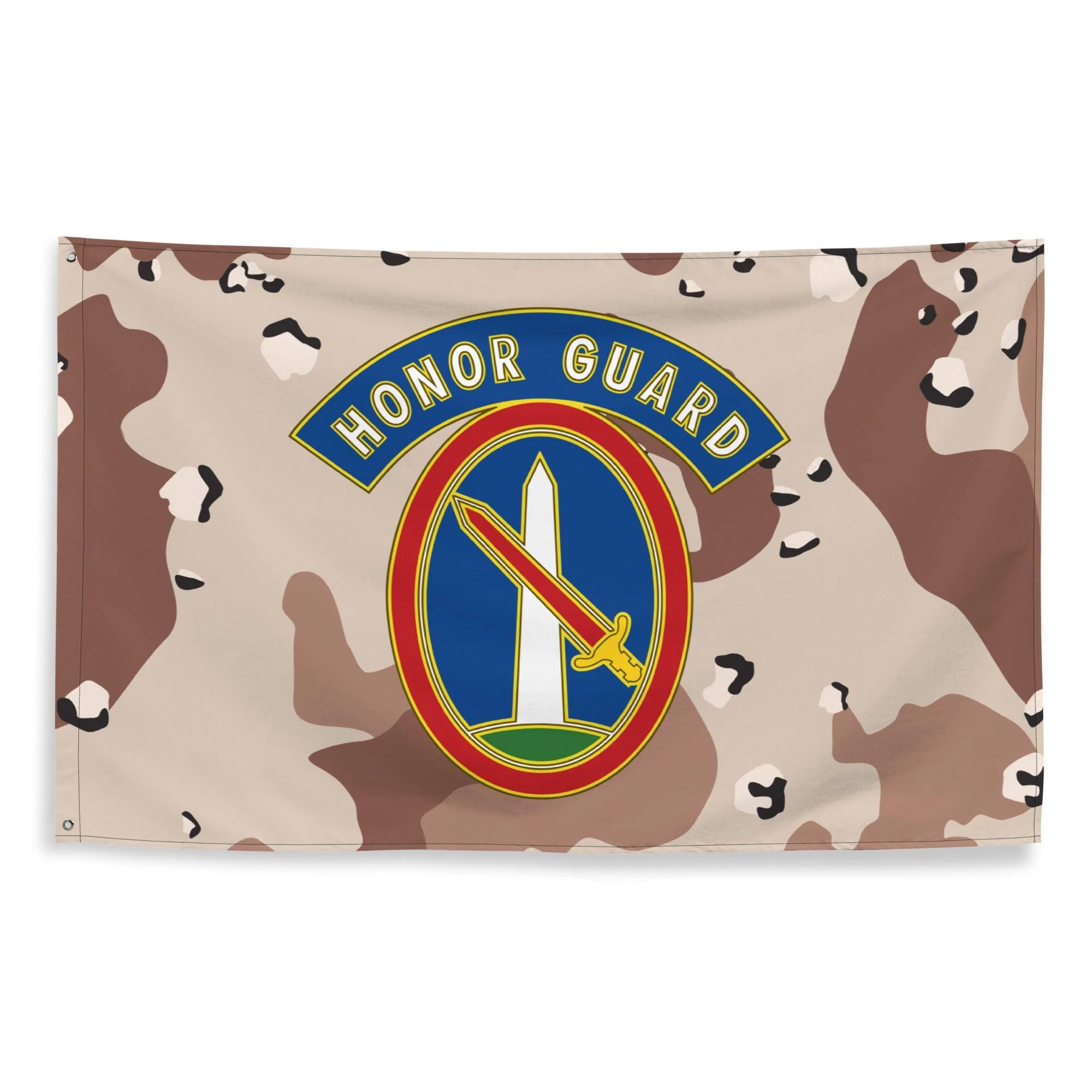 U.S. Army 3rd Infantry Regiment Chocolate-Chip Camo Flag - Image 4
