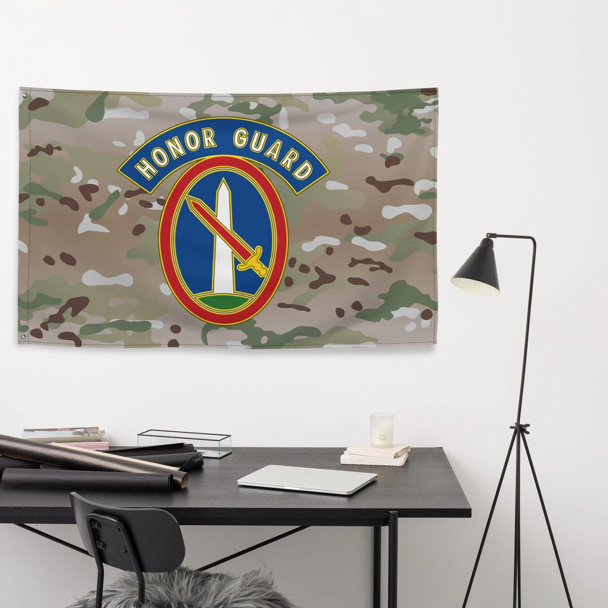 U.S. Army 3rd Infantry Regiment Multicam Flag - Image 3