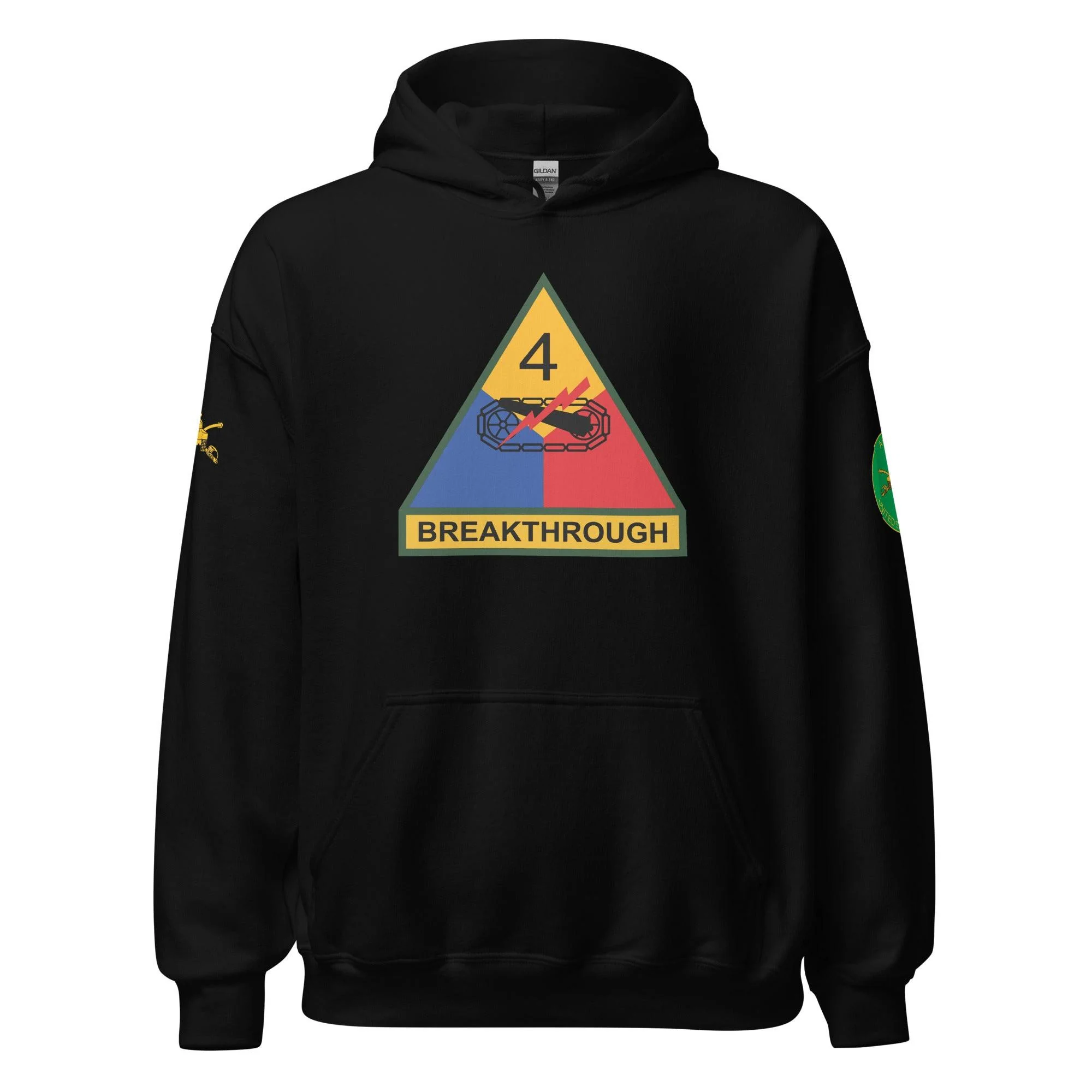U.S. Army 4th Armored Division Unisex Hoodie