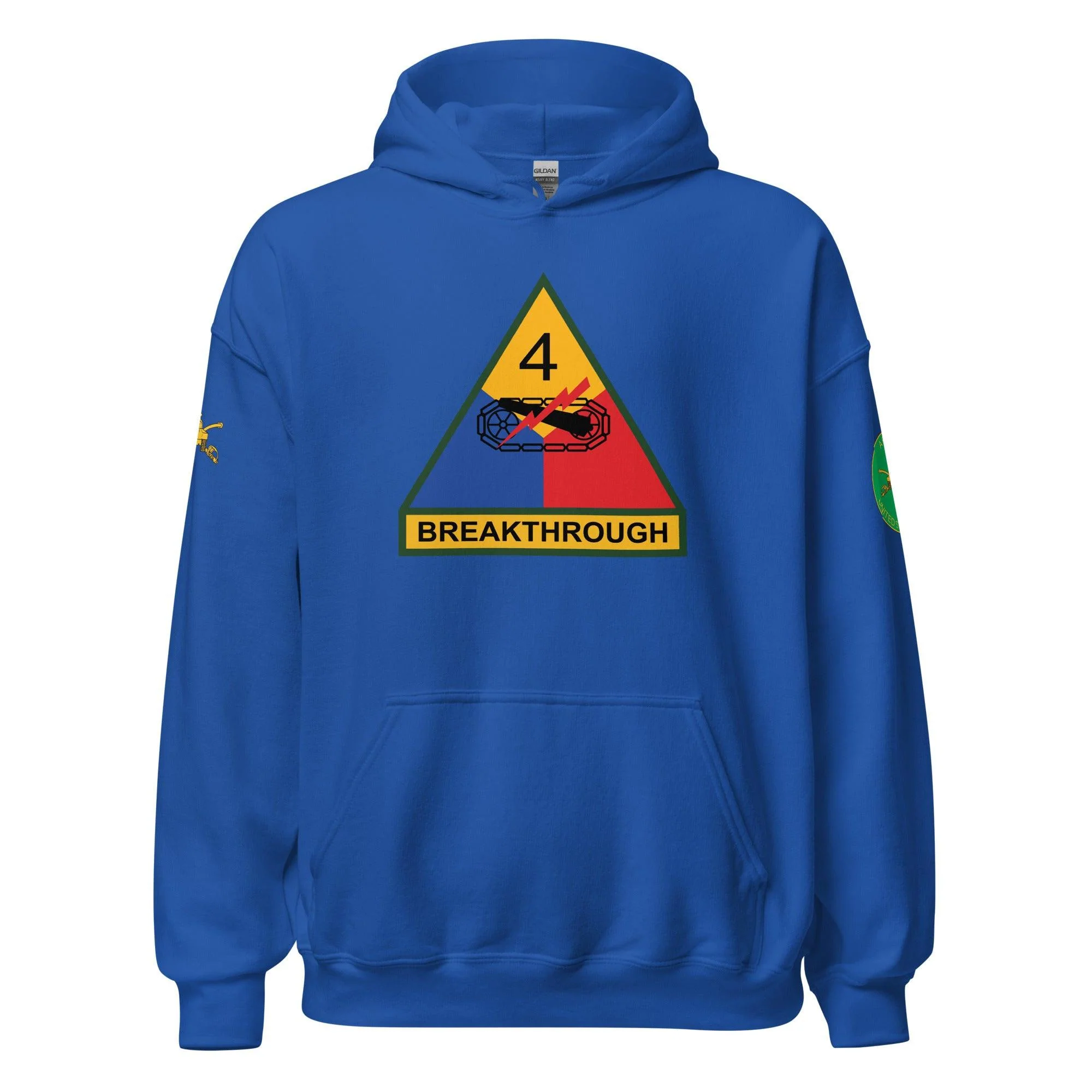 U.S. Army 4th Armored Division Unisex Hoodie - Image 13