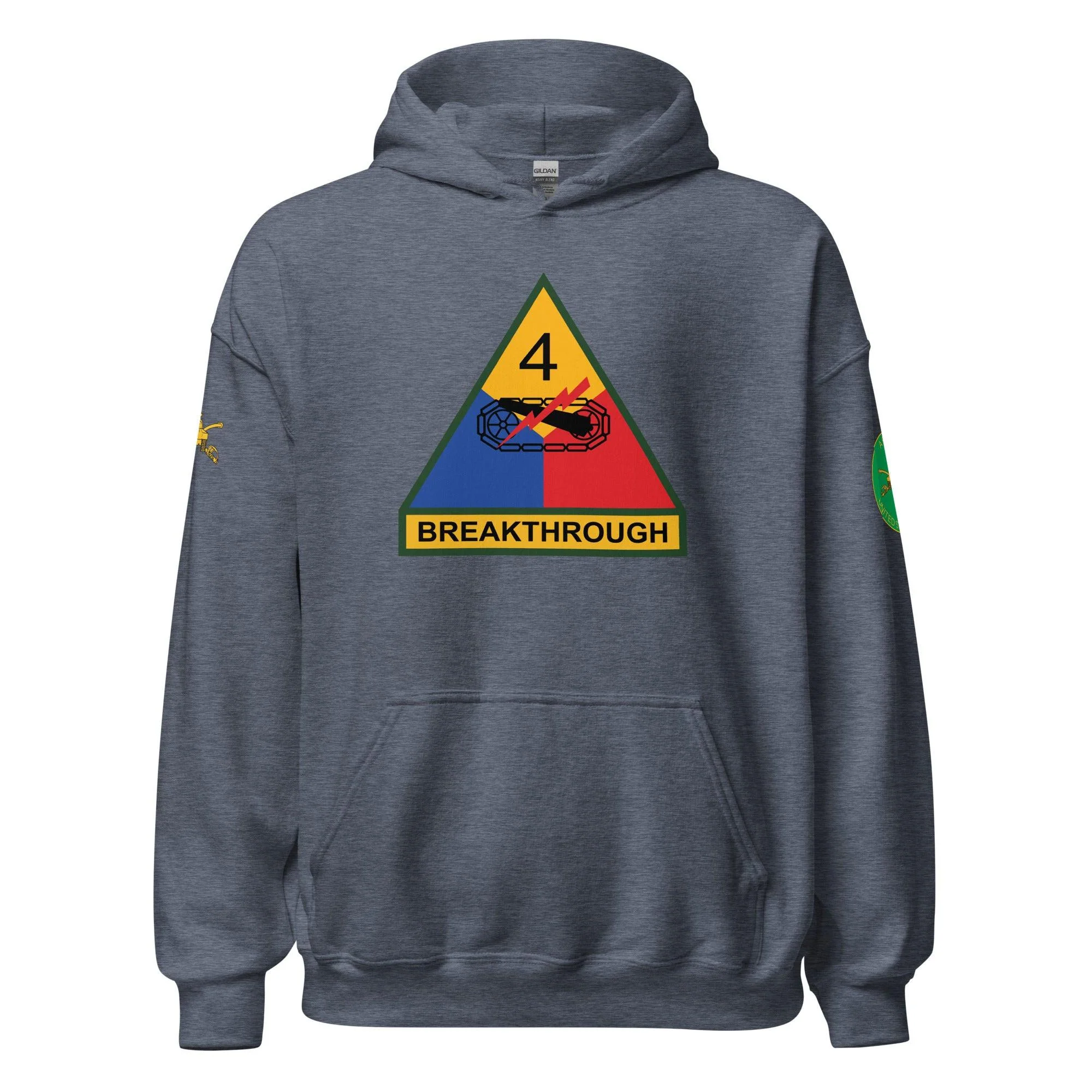 U.S. Army 4th Armored Division Unisex Hoodie - Image 17