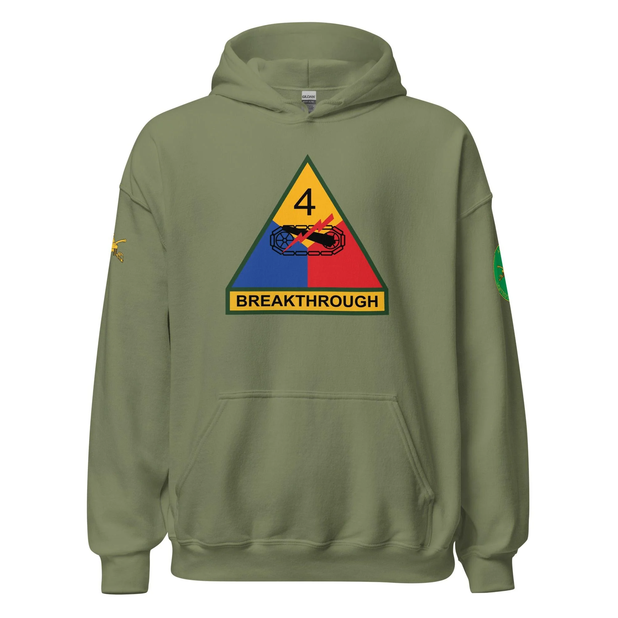 U.S. Army 4th Armored Division Unisex Hoodie - Image 21
