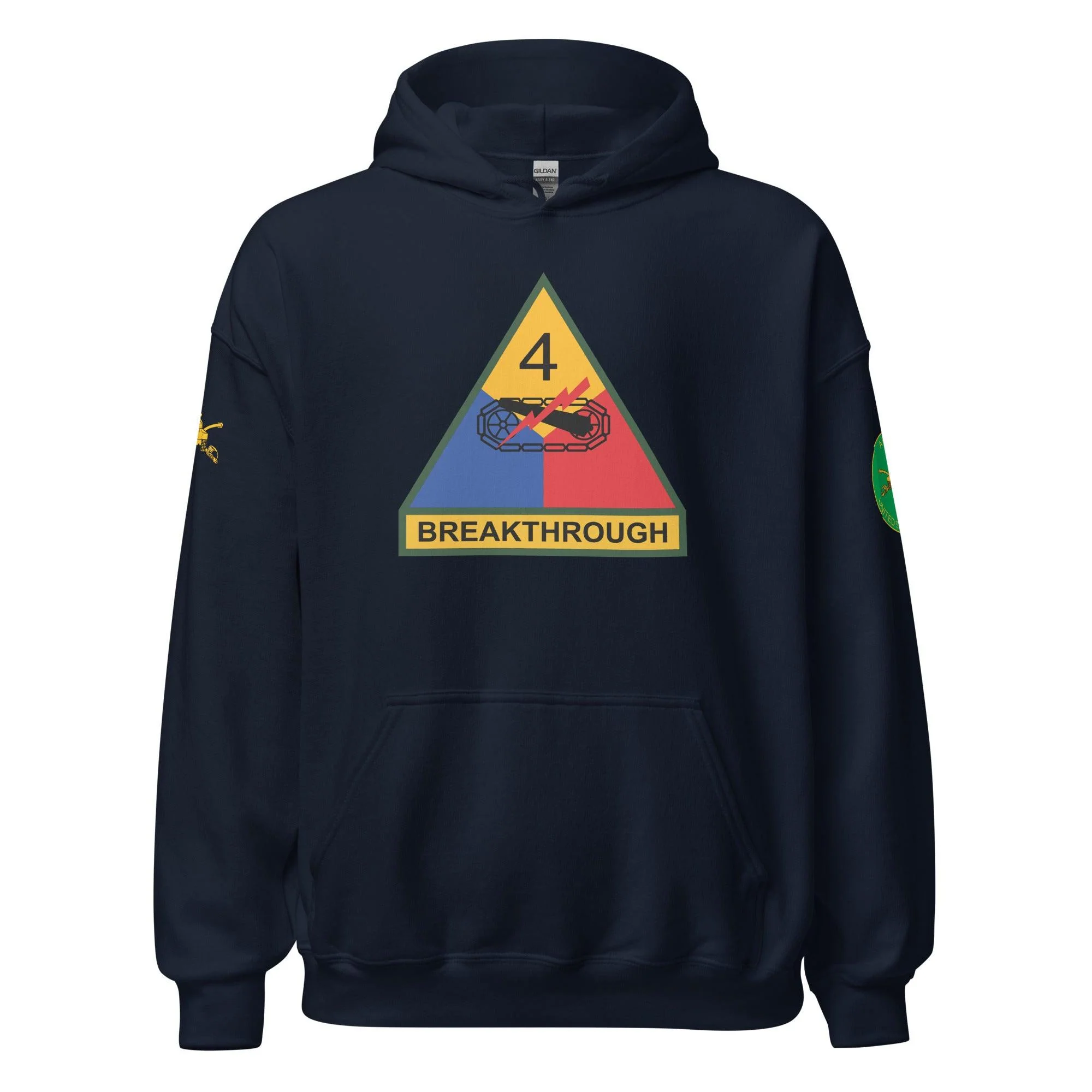 U.S. Army 4th Armored Division Unisex Hoodie - Image 5