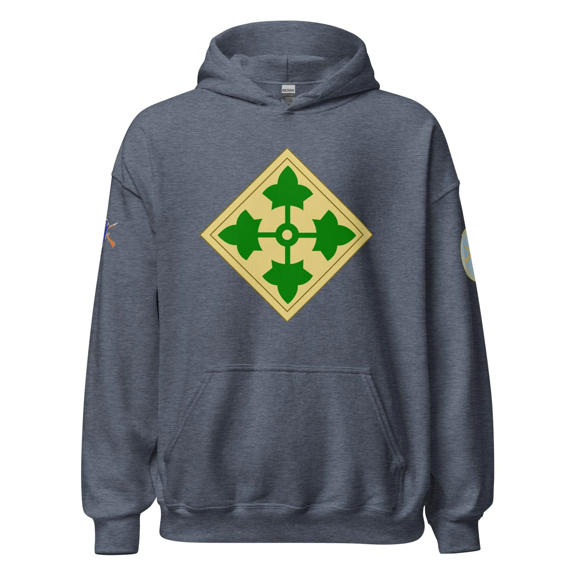 U.S. Army 4th Infantry Division (4ID) Infantry Branch Unisex Hoodie - Image 13