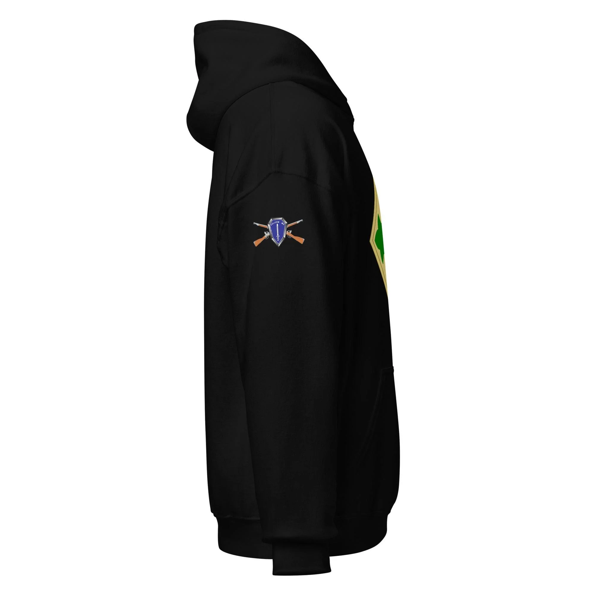 U.S. Army 4th Infantry Division (4ID) Infantry Branch Unisex Hoodie - Image 2