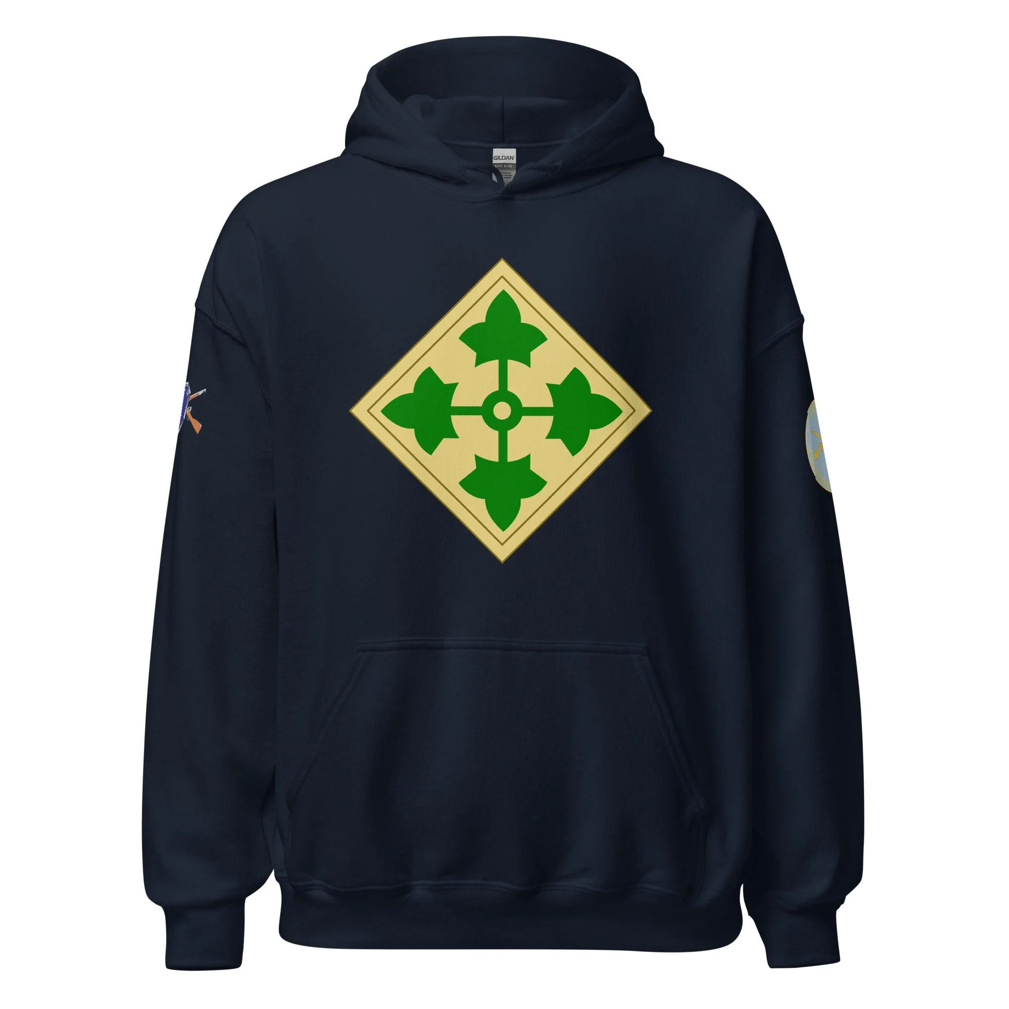 U.S. Army 4th Infantry Division (4ID) Infantry Branch Unisex Hoodie - Image 4