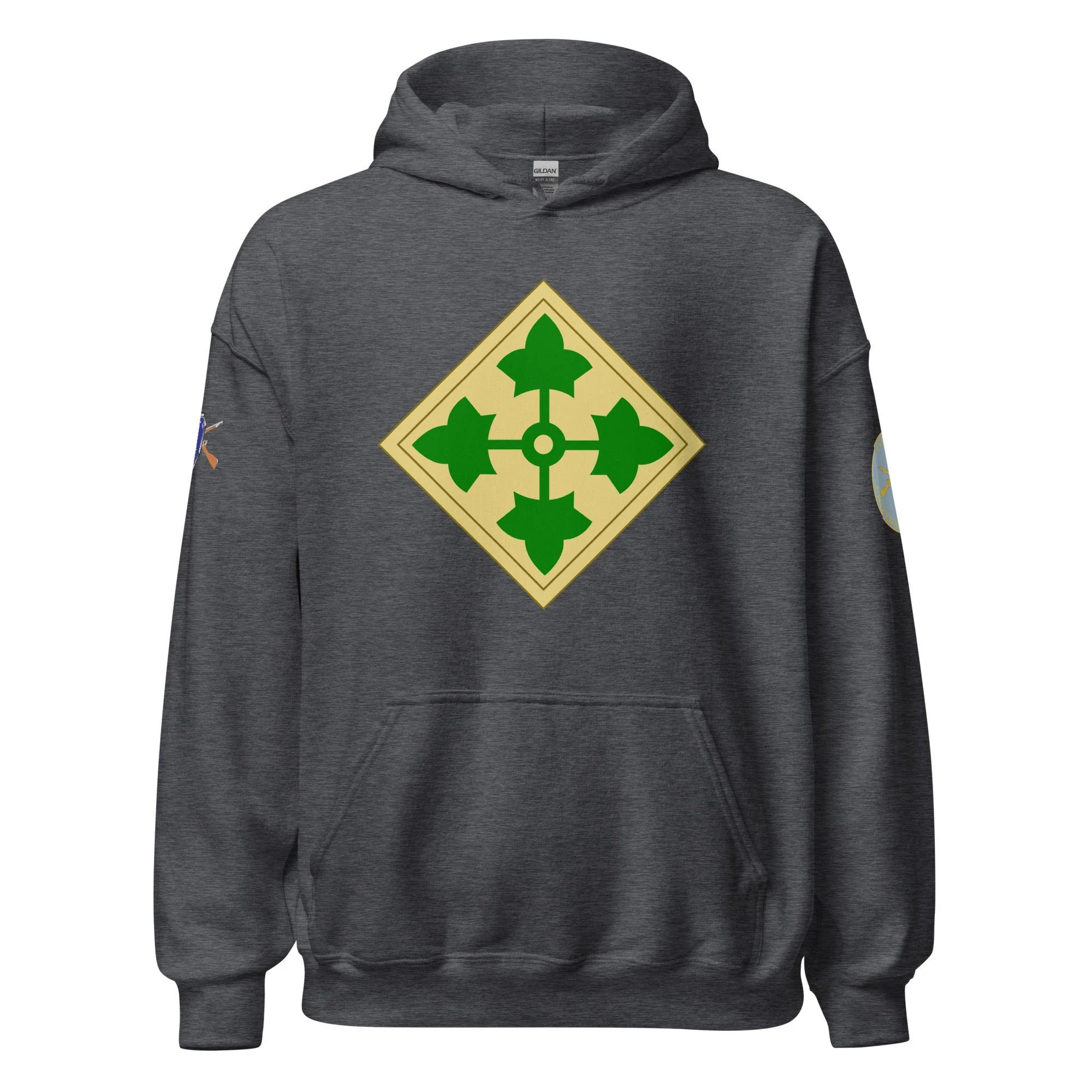 U.S. Army 4th Infantry Division (4ID) Infantry Branch Unisex Hoodie - Image 7