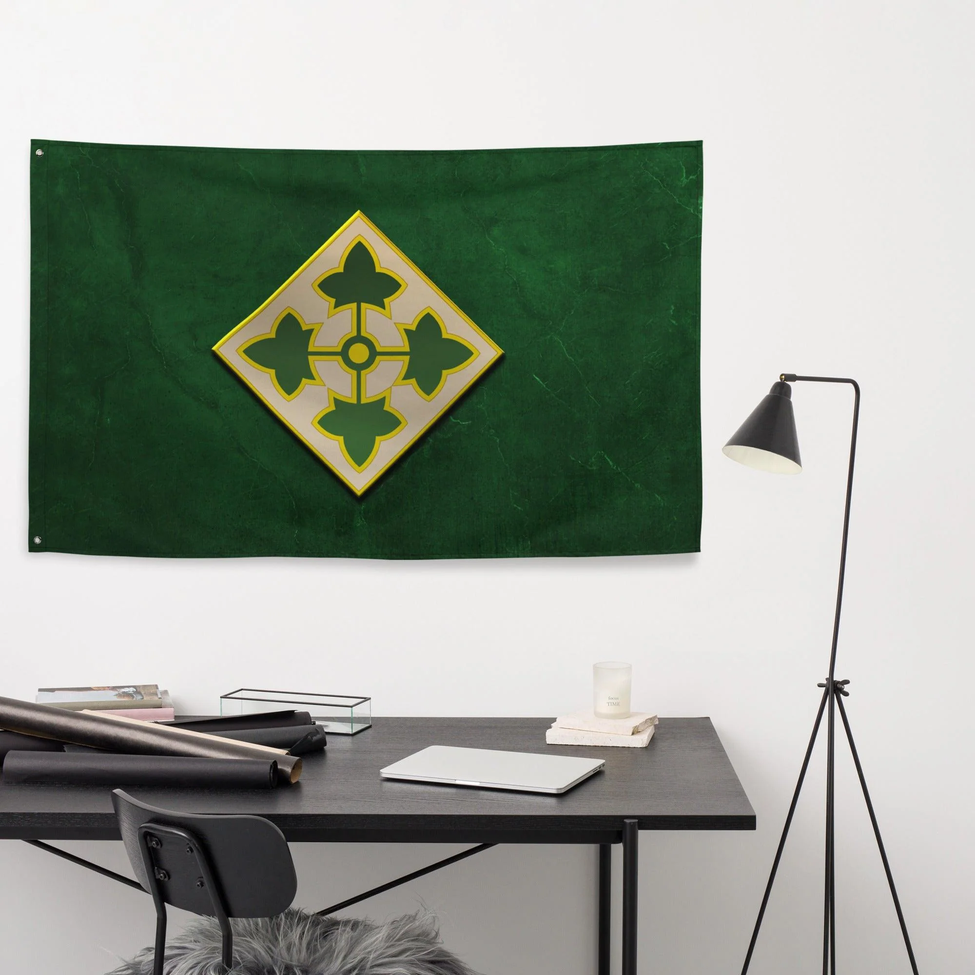 U.S. Army 4th Infantry Division Flag - Image 2