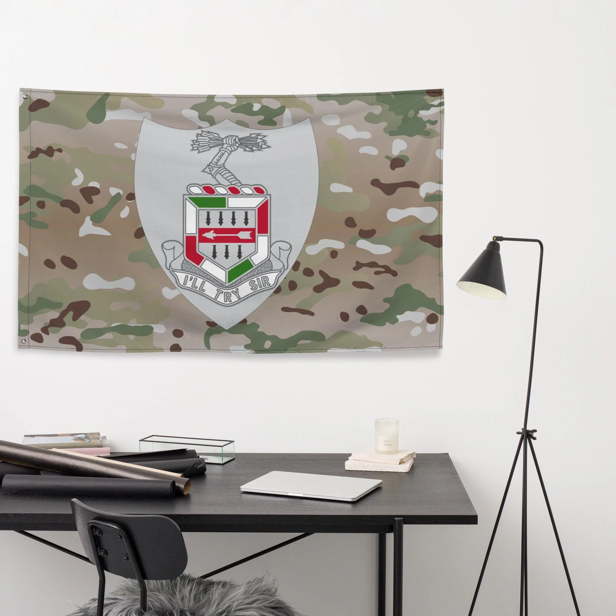 U.S. Army 5th Infantry Regiment Multicam Flag - Image 3