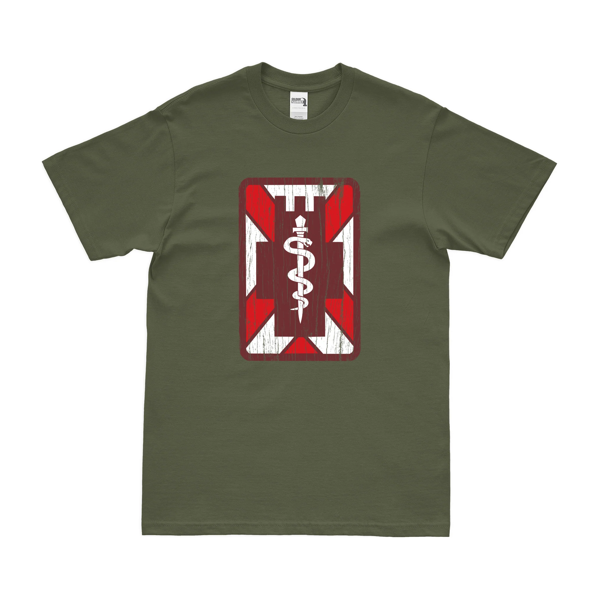 U.S. Army 5th Medical Brigade Logo T-Shirt - Image 4