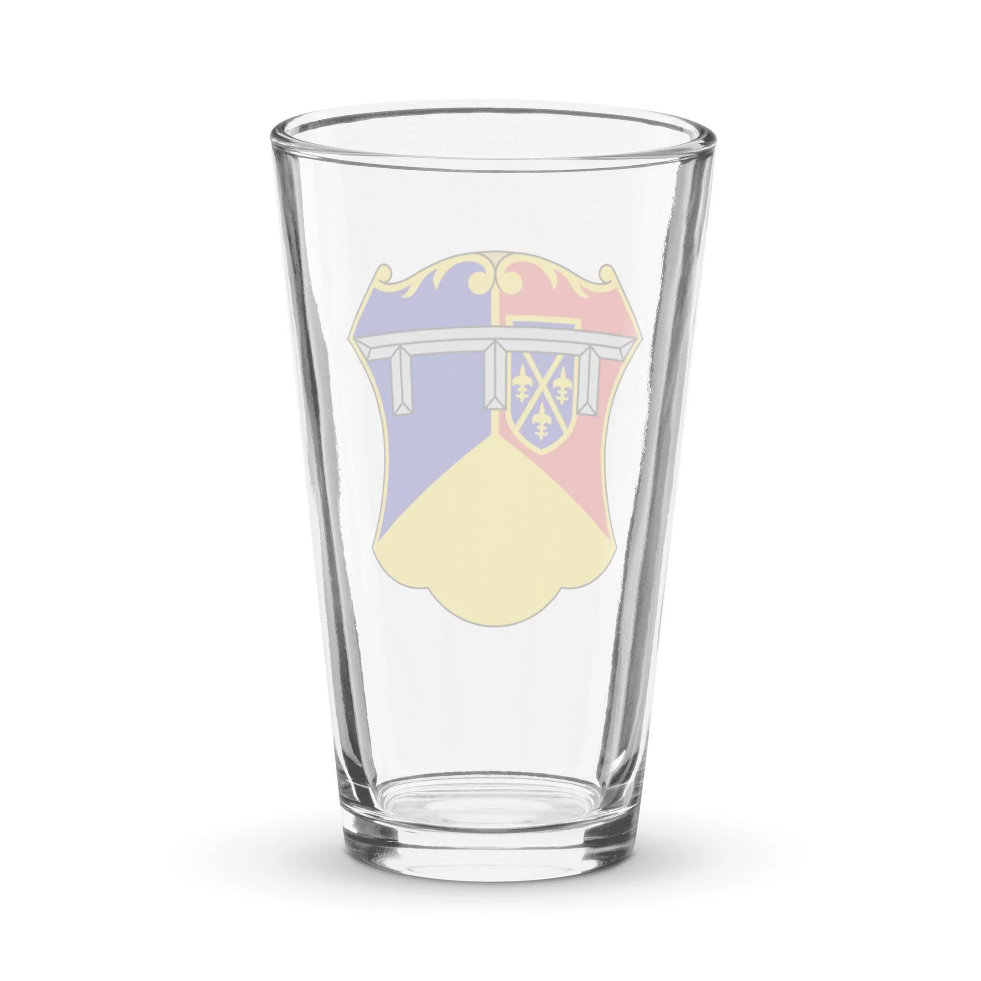 U.S. Army 66th Armor Regiment Beer Pint Glass - Image 2