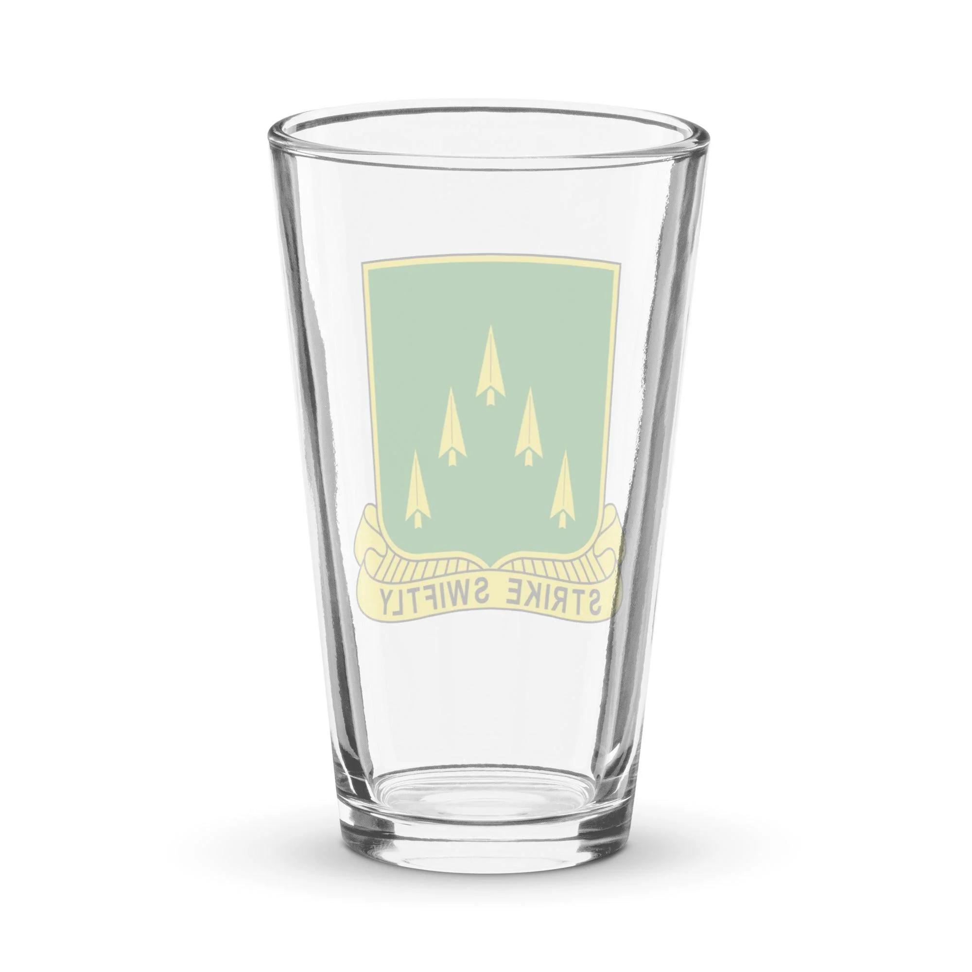 U.S. Army 70th Armor Regiment Beer Pint Glass - Image 2
