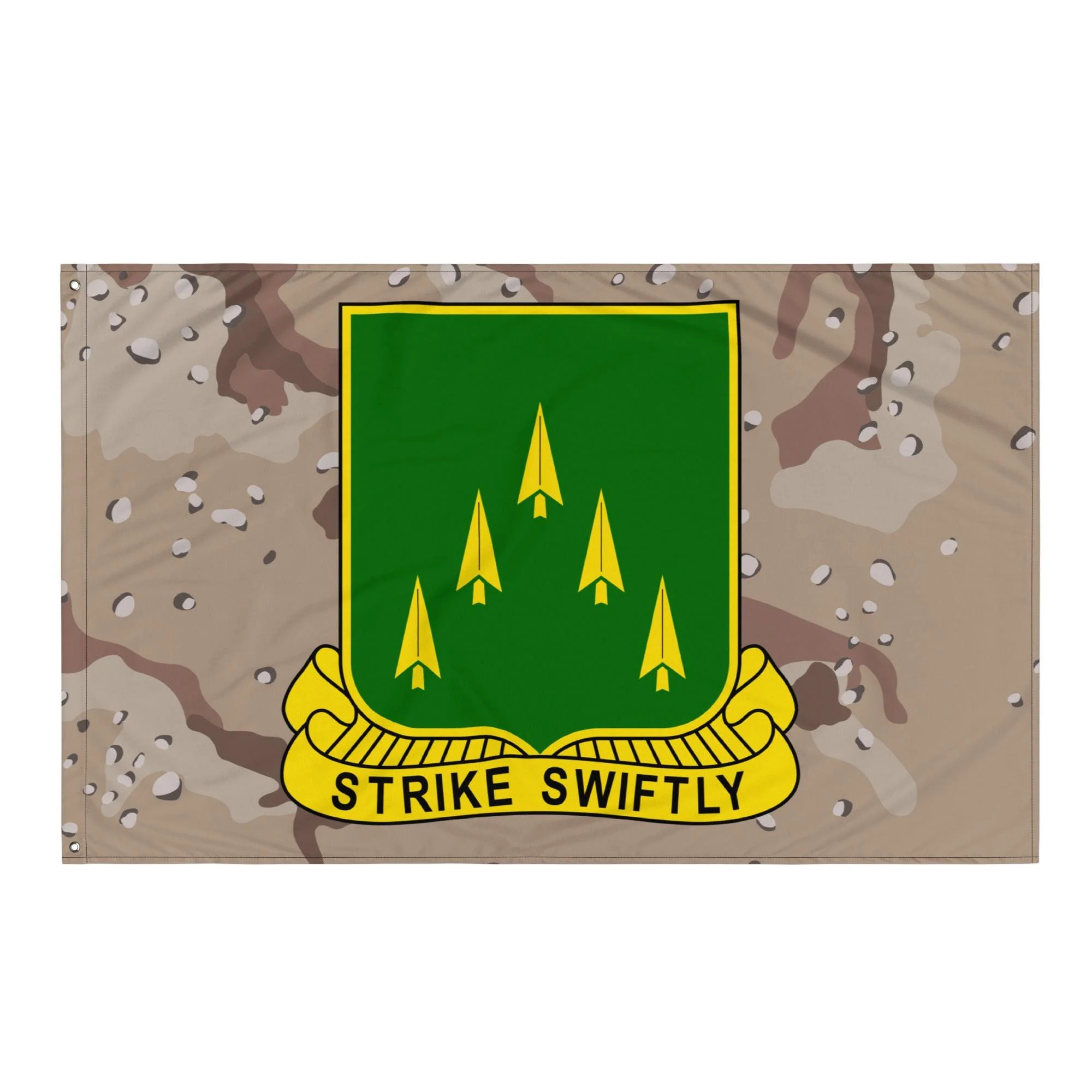 U.S. Army 70th Armor Regiment Chocolate Chip Camo Flag - Image 4