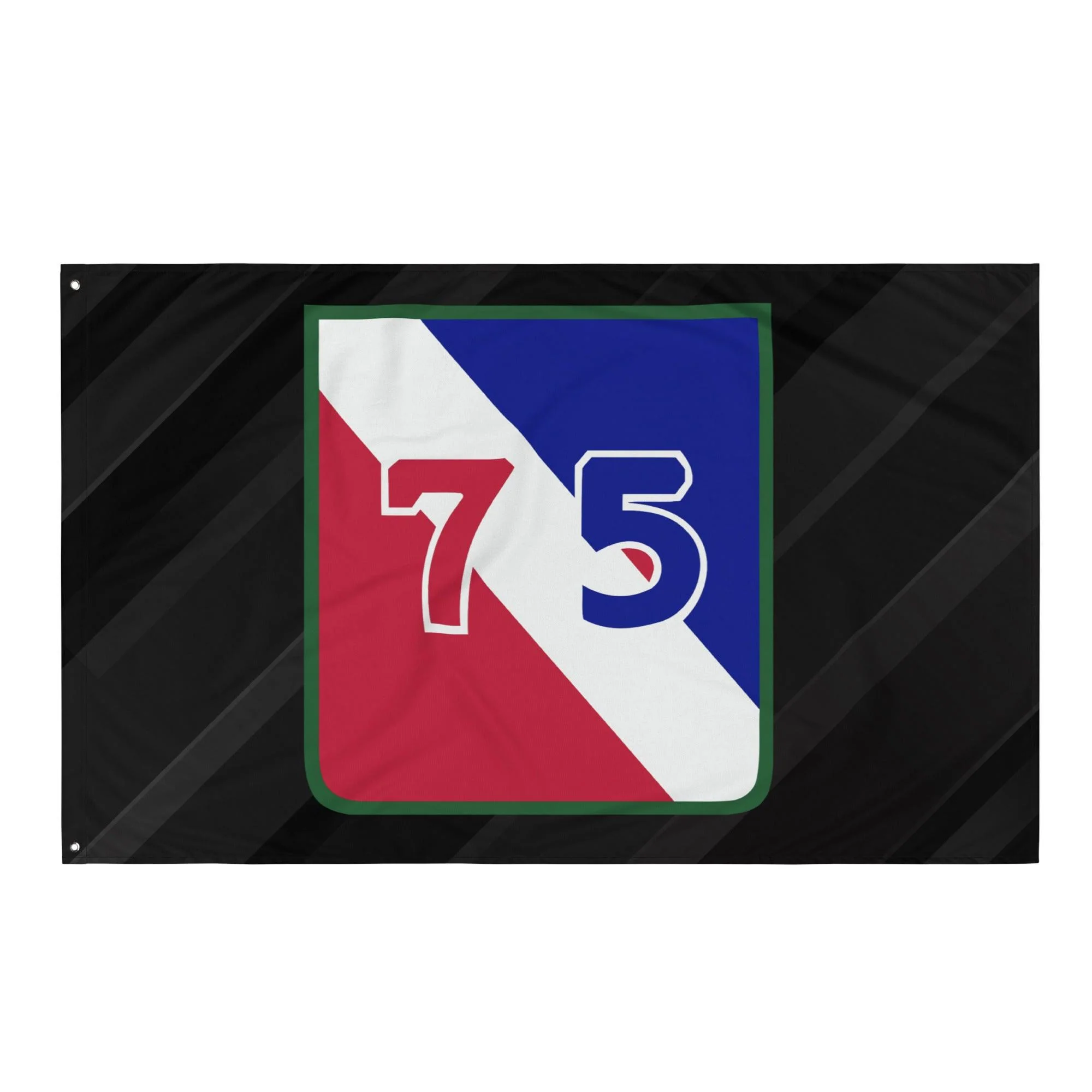 U.S. Army 75th Infantry Division Black Flag