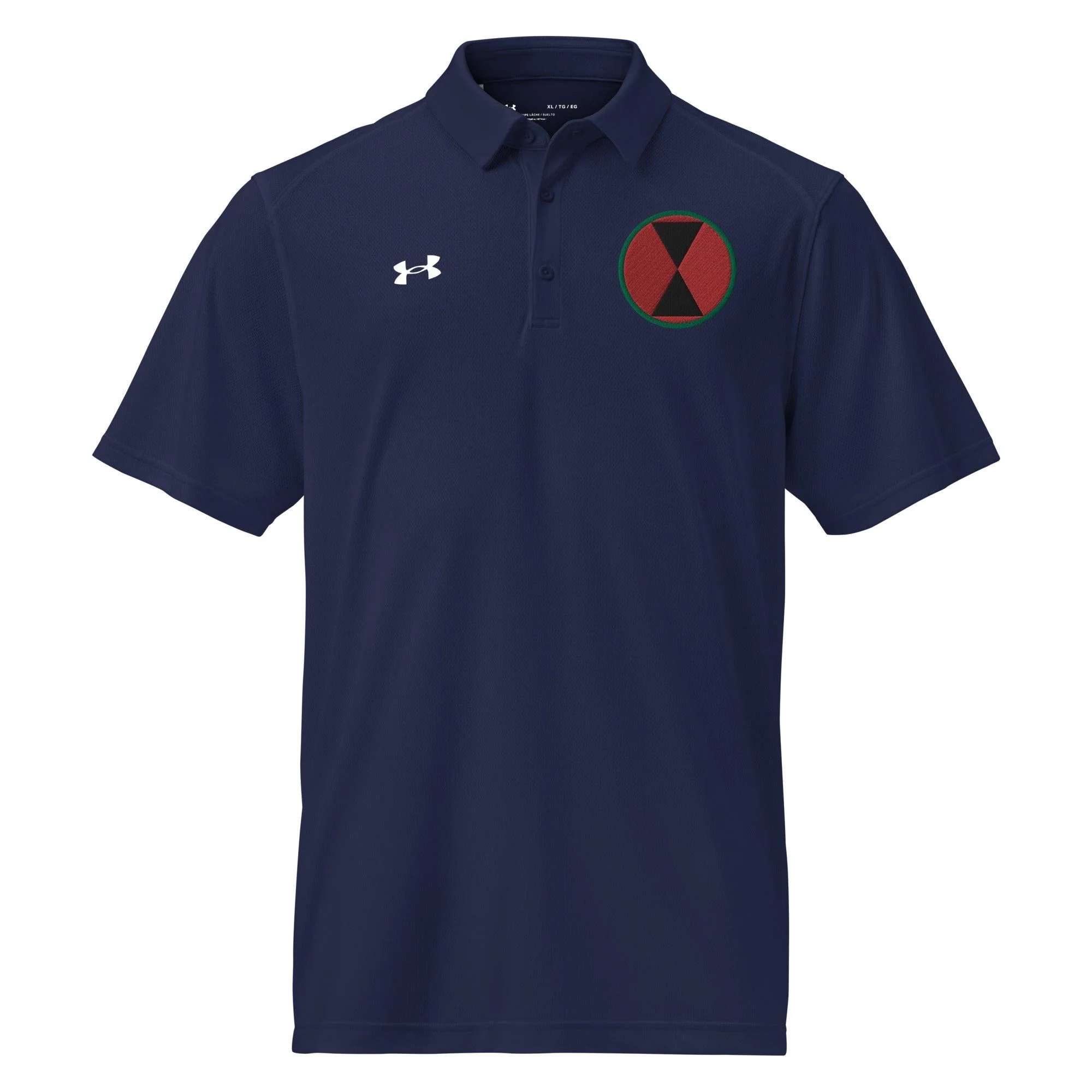U.S. Army 7th Infantry Division Embroidered Under Armour® Men's Polo - Image 3
