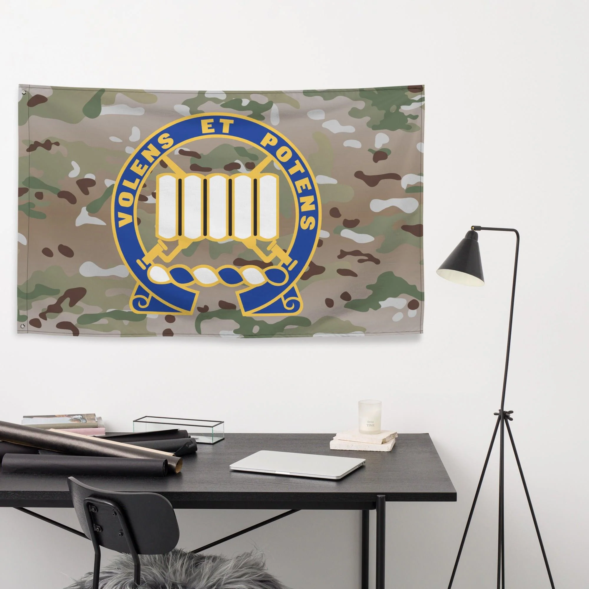 U.S. Army 7th Infantry Regiment Multicam Flag - Image 3