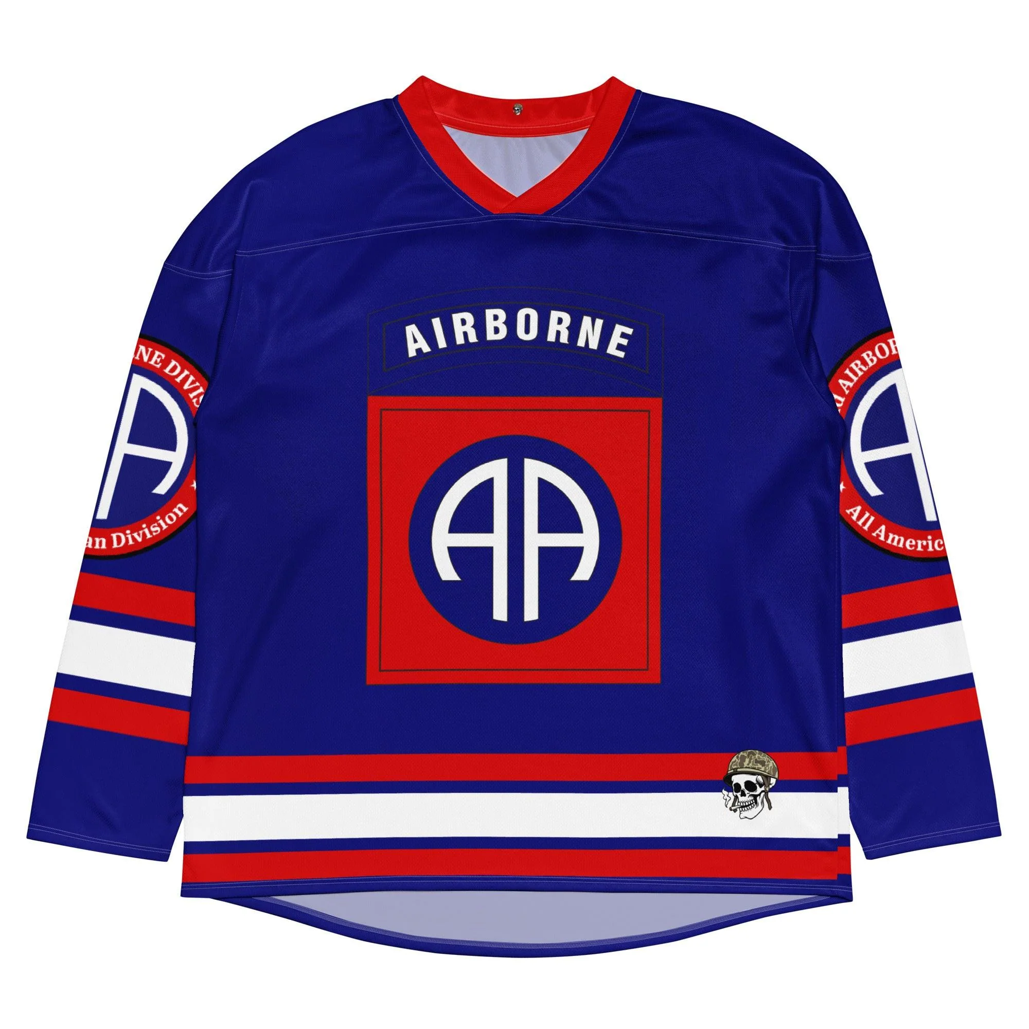 U.S. Army 82nd Airborne Division Hockey Fan Jersey - Image 3